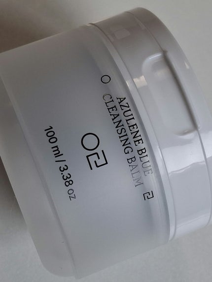 AZULENE BLUE CLEANSING BALM /WOLLYO/クレンジングバームを使ったクチコミ(4枚目)