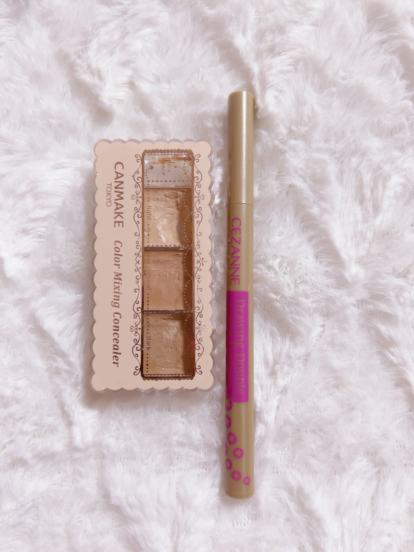 カラーミキシングコンシーラー/キャンメイク/パレットコンシーラーを使ったクチコミ(2枚目)