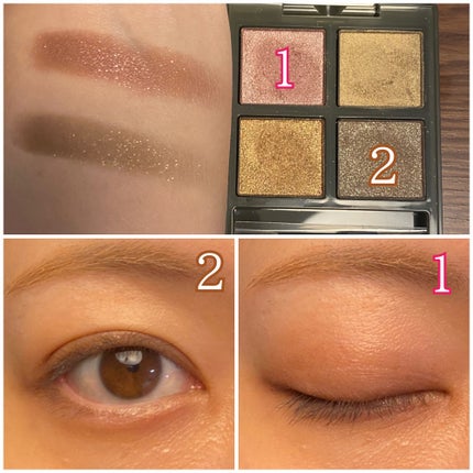 アディクション ホリデーアディクション アイシャドウ パレット + “スルー ザ グラス”/ADDICTION/アイシャドウパレットを使ったクチコミ(2枚目)