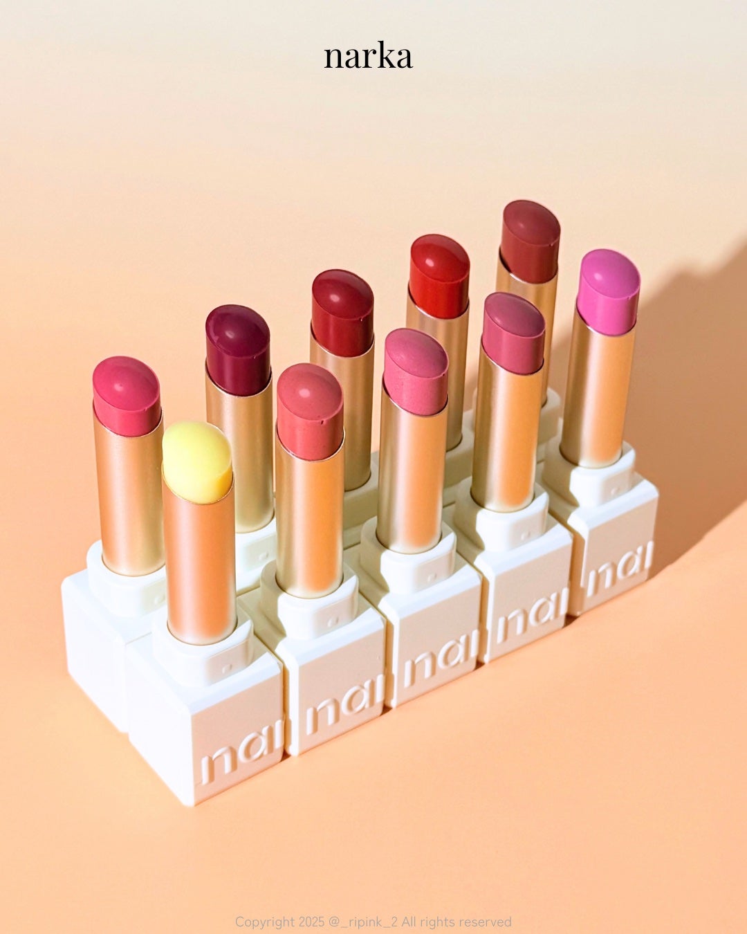 シュガーラビングリップソルベ/narka/リップスクラブを使ったクチコミ(3枚目)