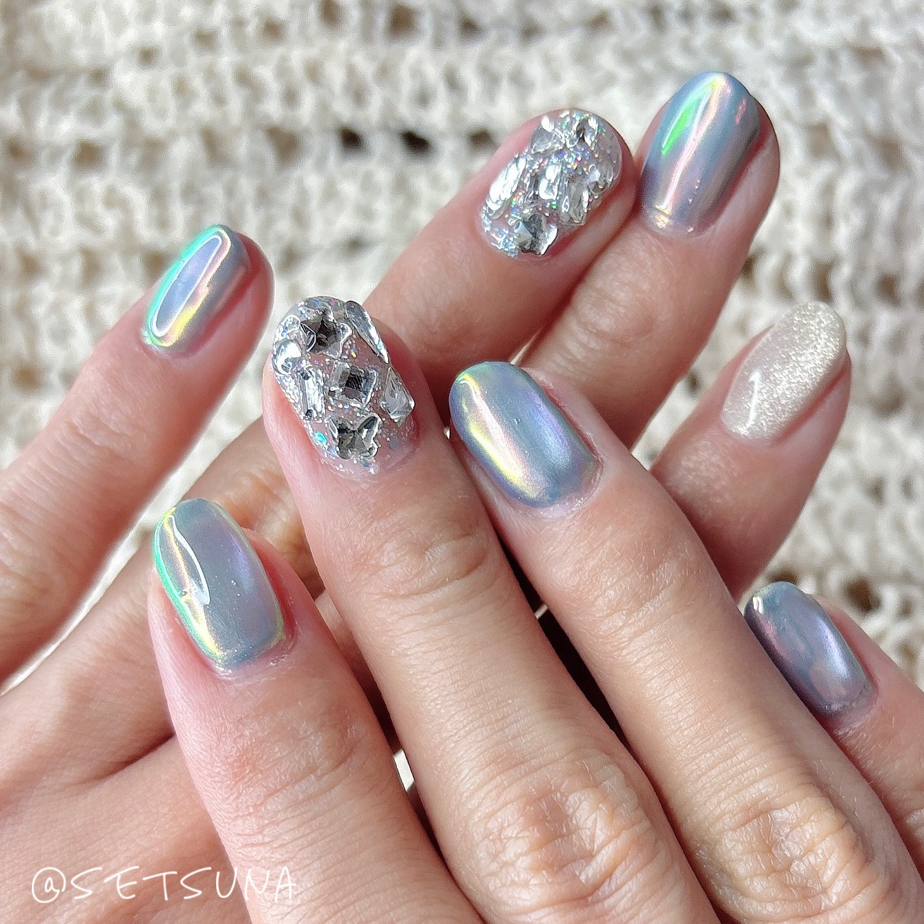 ジェルネイル（ライト対応）/セリア/ジェルネイルを使ったクチコミ（3枚目）