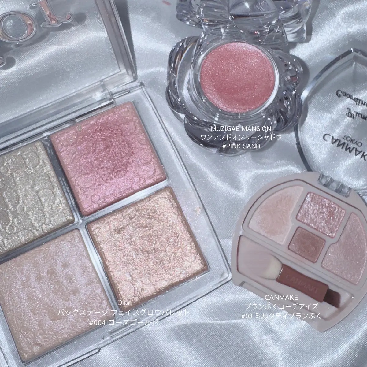 ディオール バックステージ フェイス グロウ パレット/Dior/ハイライトを使ったクチコミ（2枚目）