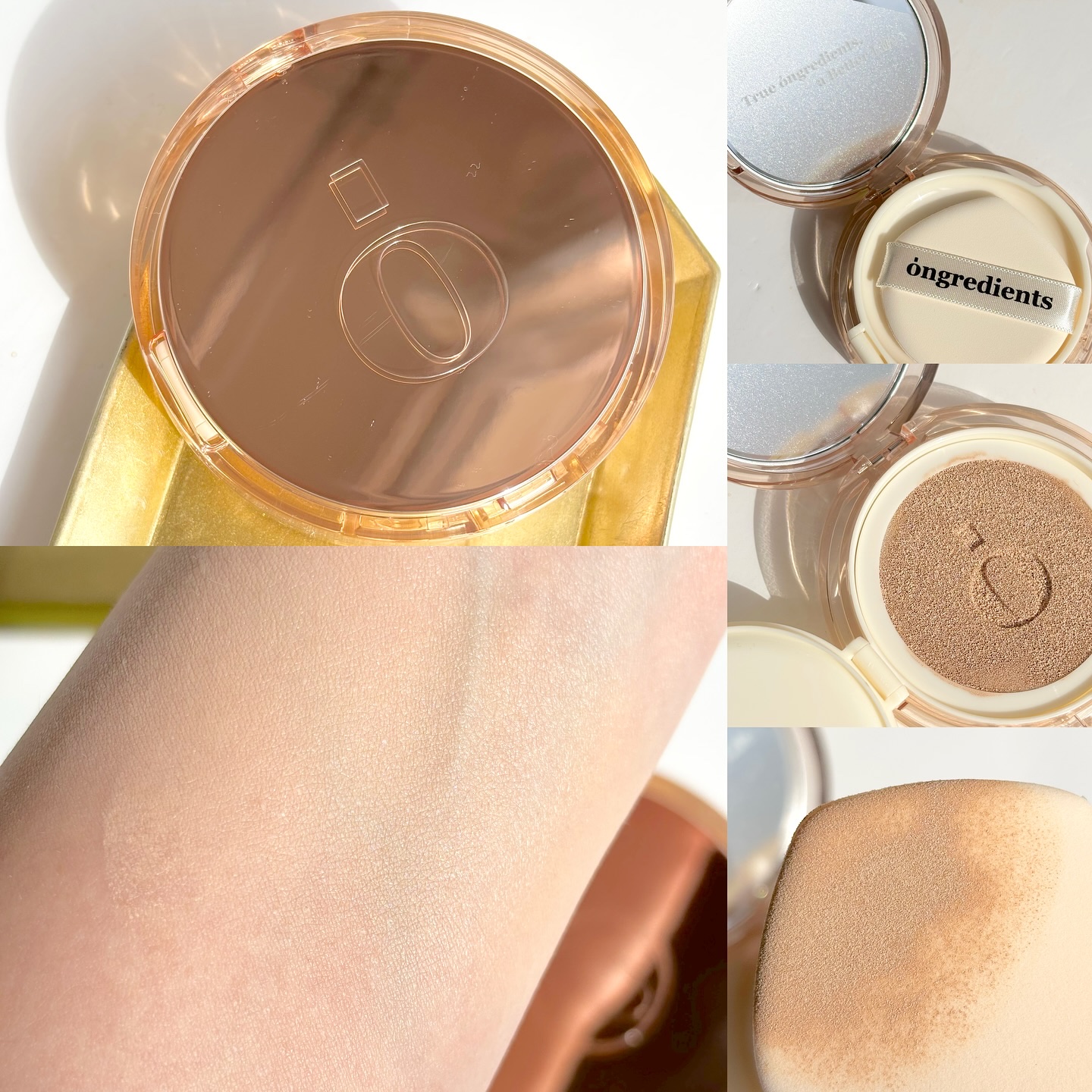 スキンバリアグロウカバークッション/Ongredients/クッションファンデーションを使ったクチコミ（3枚目）