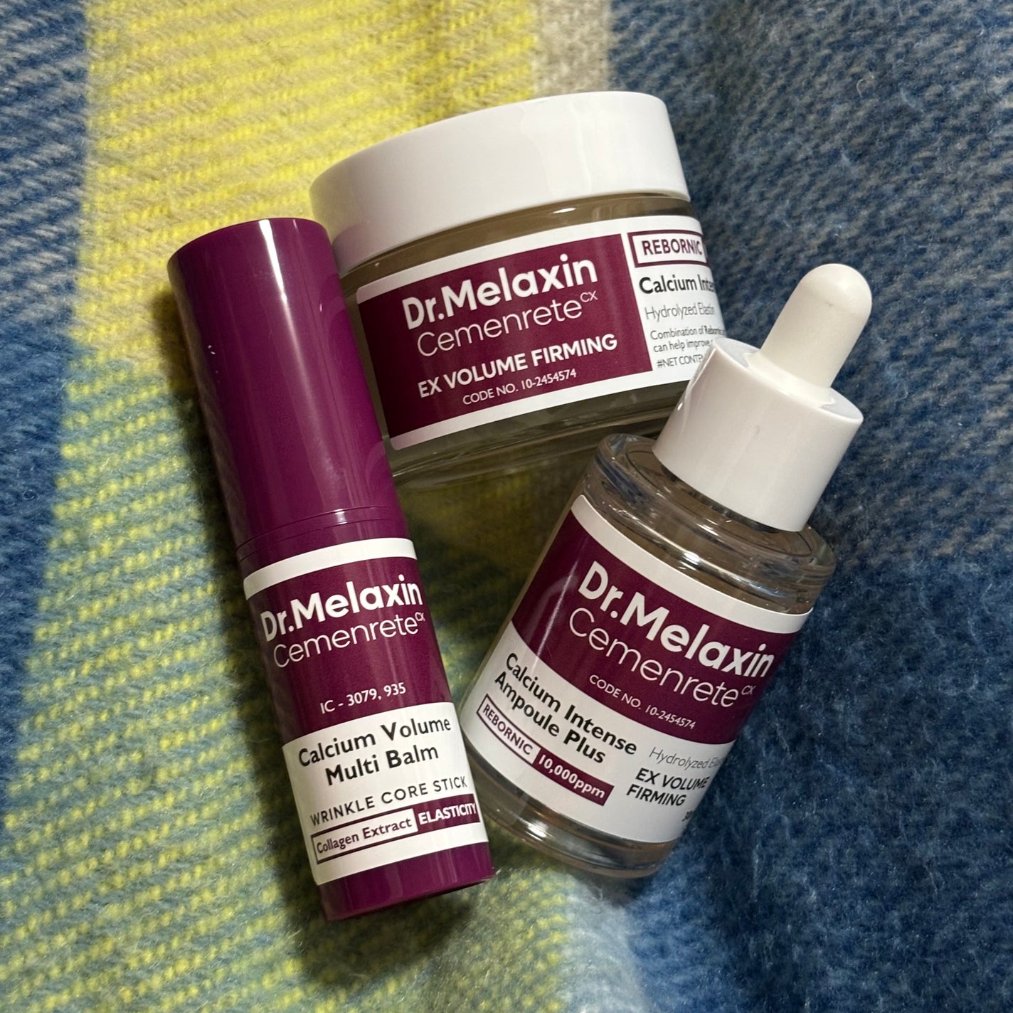 セメンリトカルシウムアンプル+セメンリトカルシウムクリーム/Dr.Melaxin/スキンケアキットを使ったクチコミ(1枚目)