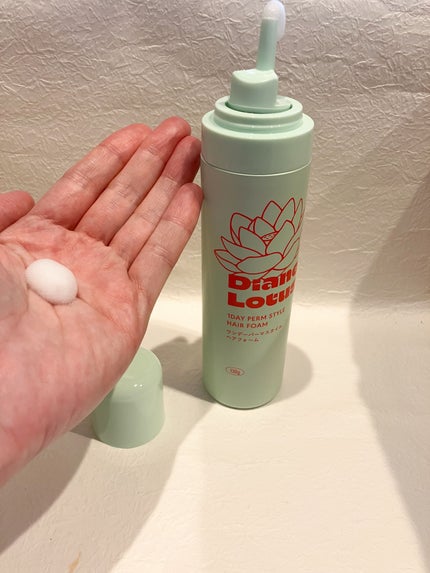 ロータス ワンデーパーマスタイル ヘアフォーム ティー&シトラスの香り/ダイアン/その他スタイリングを使ったクチコミ(1枚目)