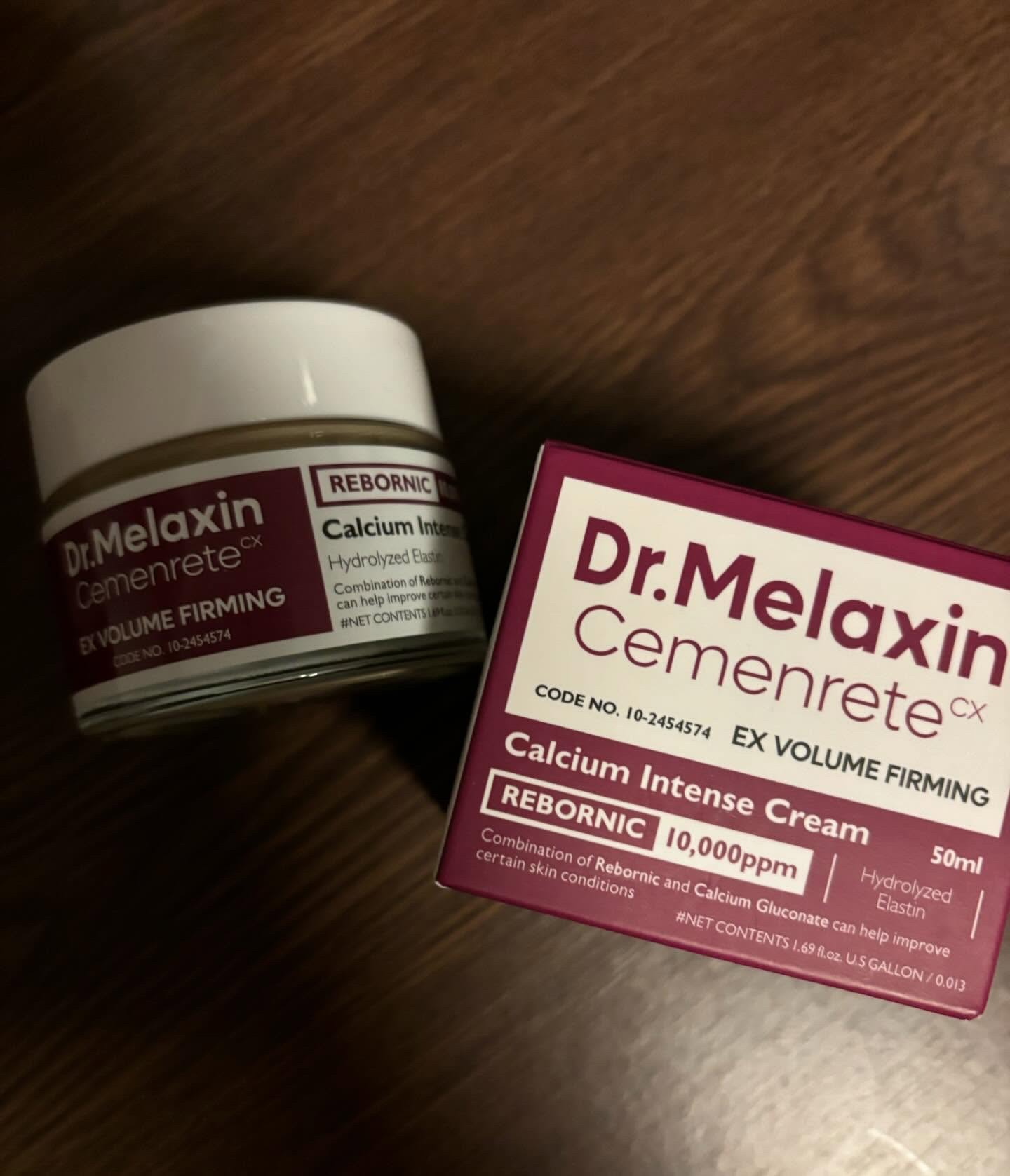 Cemenrete Calcium Intense Cream/Dr.Melaxin/フェイスクリームを使ったクチコミ（2枚目）
