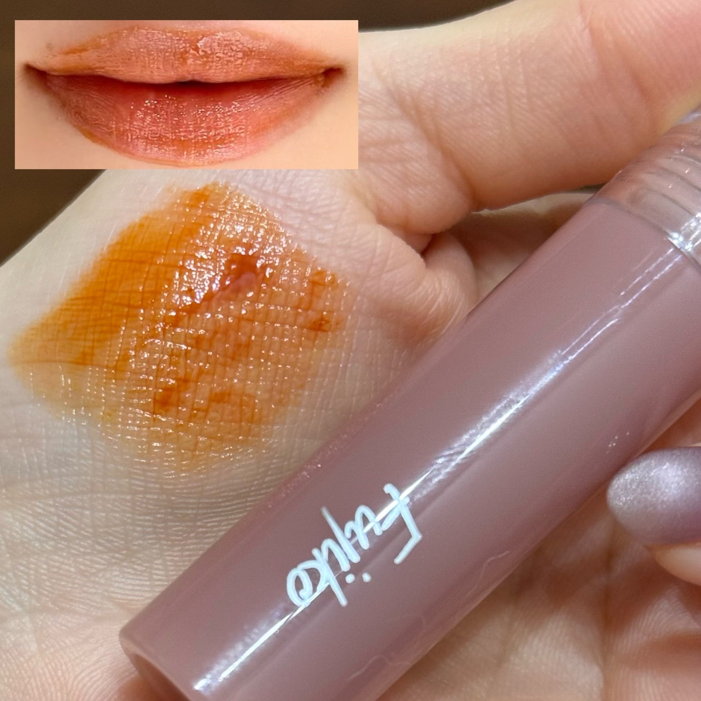 ニュアンスラップティント/Fujiko/リップティントを使ったクチコミ(2枚目)