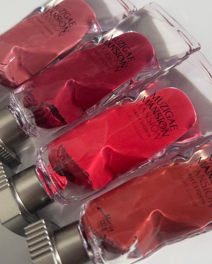 オブジェリキッド/MUZIGAE MANSION/口紅を使ったクチコミ(7枚目)