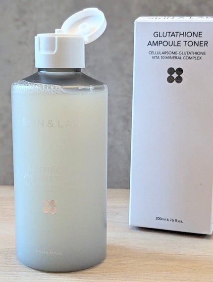 グルタチオンアンプルトナー/SKIN&LAB/化粧水を使ったクチコミ(2枚目)