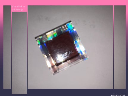 カラークイーン オイルシャドウ/ロレアル パリ/単色アイシャドウを使ったクチコミ(1枚目)