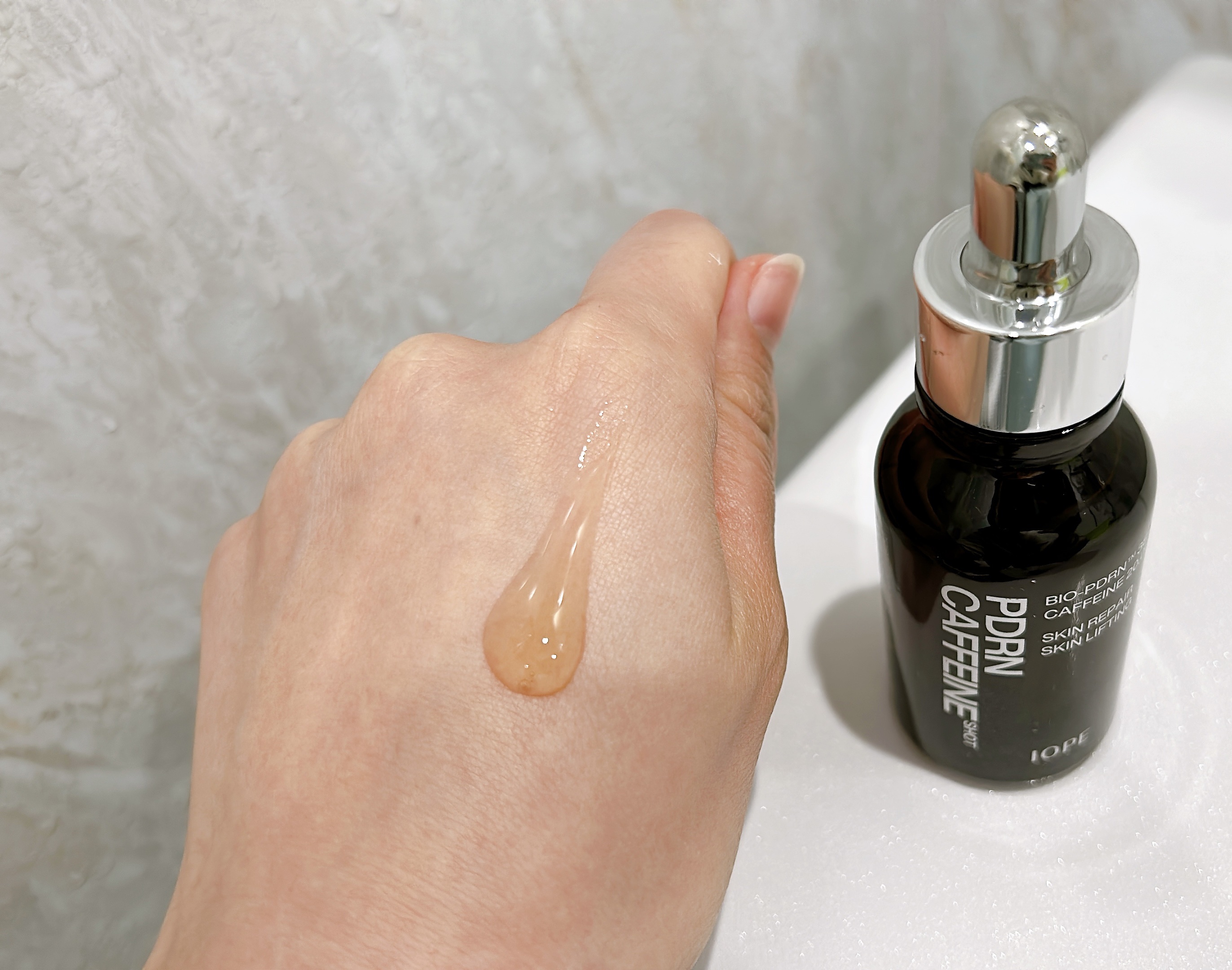PDRNカフェインショット/IOPE/美容液を使ったクチコミ（3枚目）