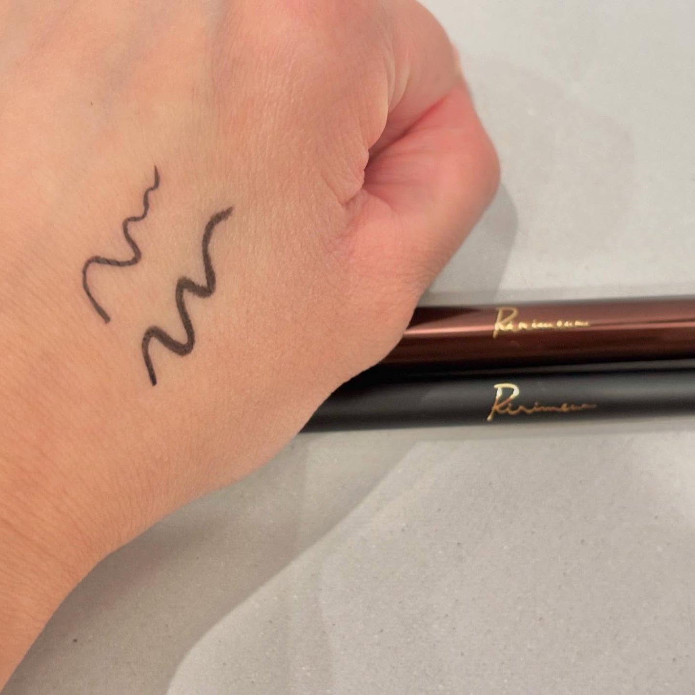 リリミュウ ロングキープライナー/Ririmew/リキッドアイライナーを使ったクチコミ(2枚目)