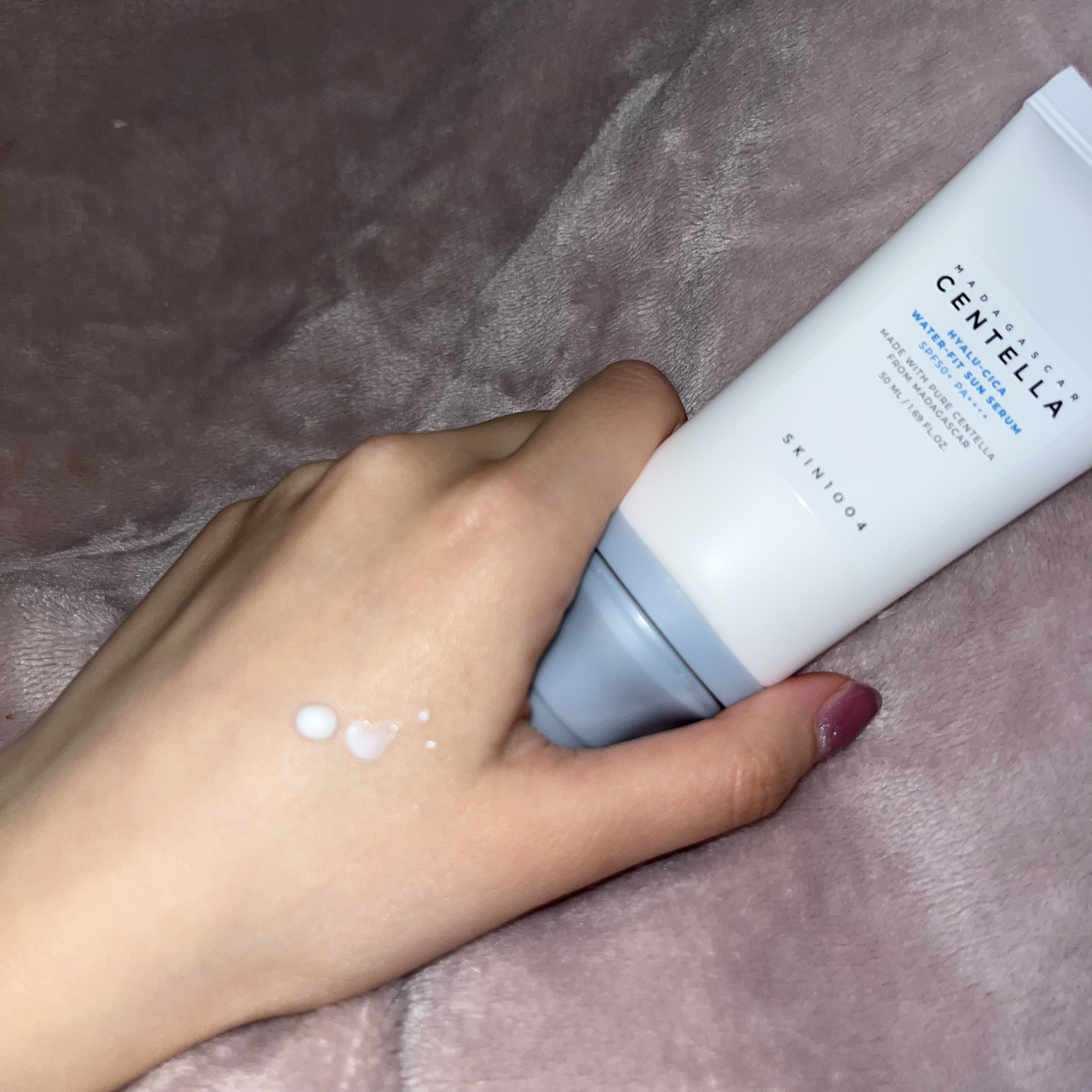 ヒアルーシカ ウォーターフィット サンセラム/SKIN1004/日焼け止めローションを使ったクチコミ（2枚目）