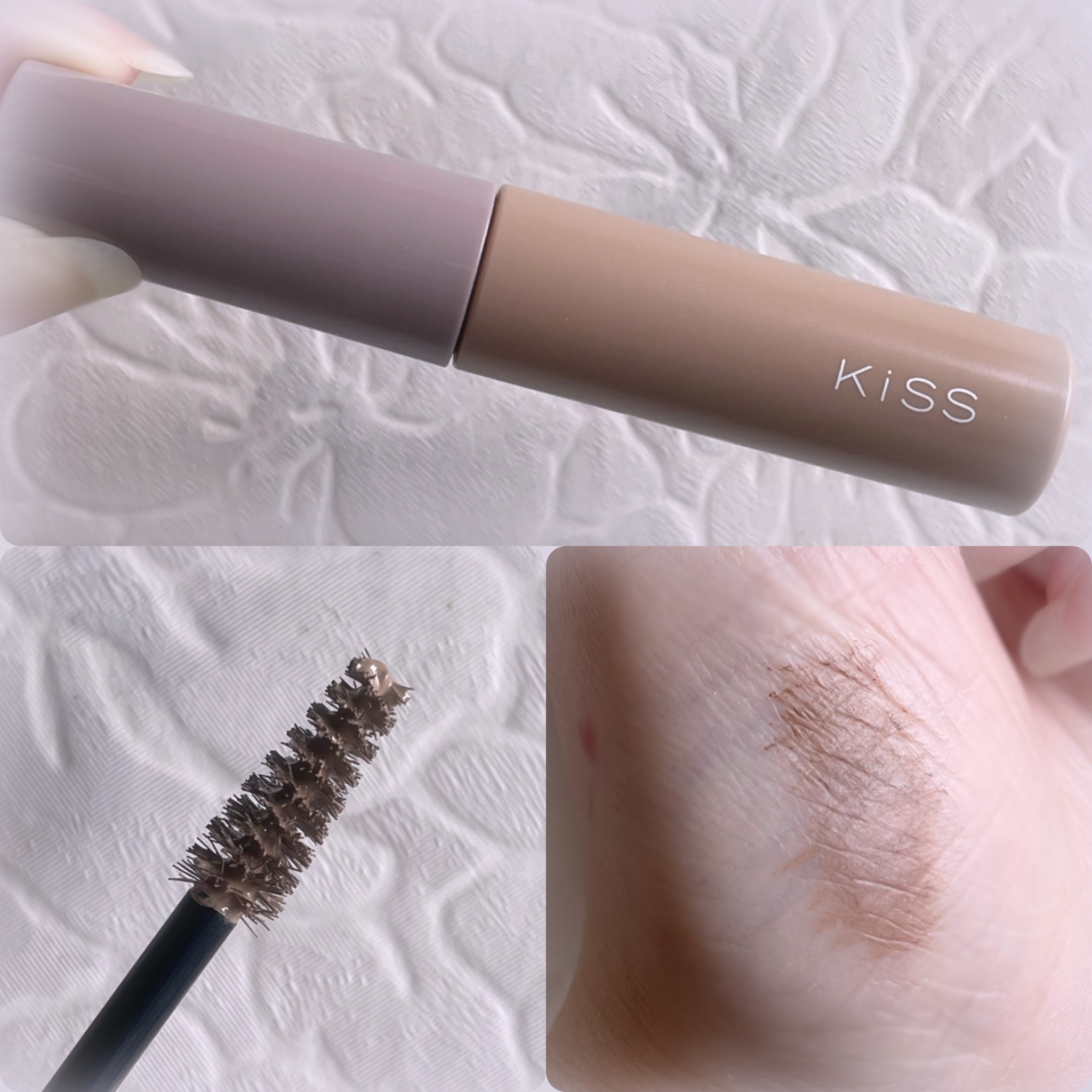キス うす眉メーカー/KiSS/眉マスカラを使ったクチコミ（2枚目）