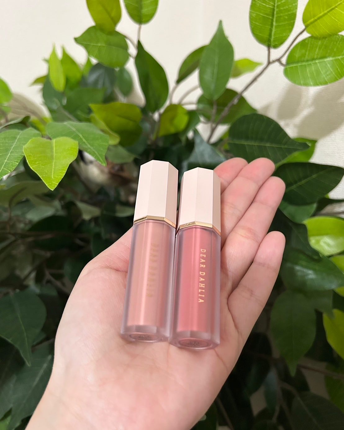 ペタルドロップリキッドブラッシャー/DEAR DAHLIA/リキッドチークを使ったクチコミ（2枚目）