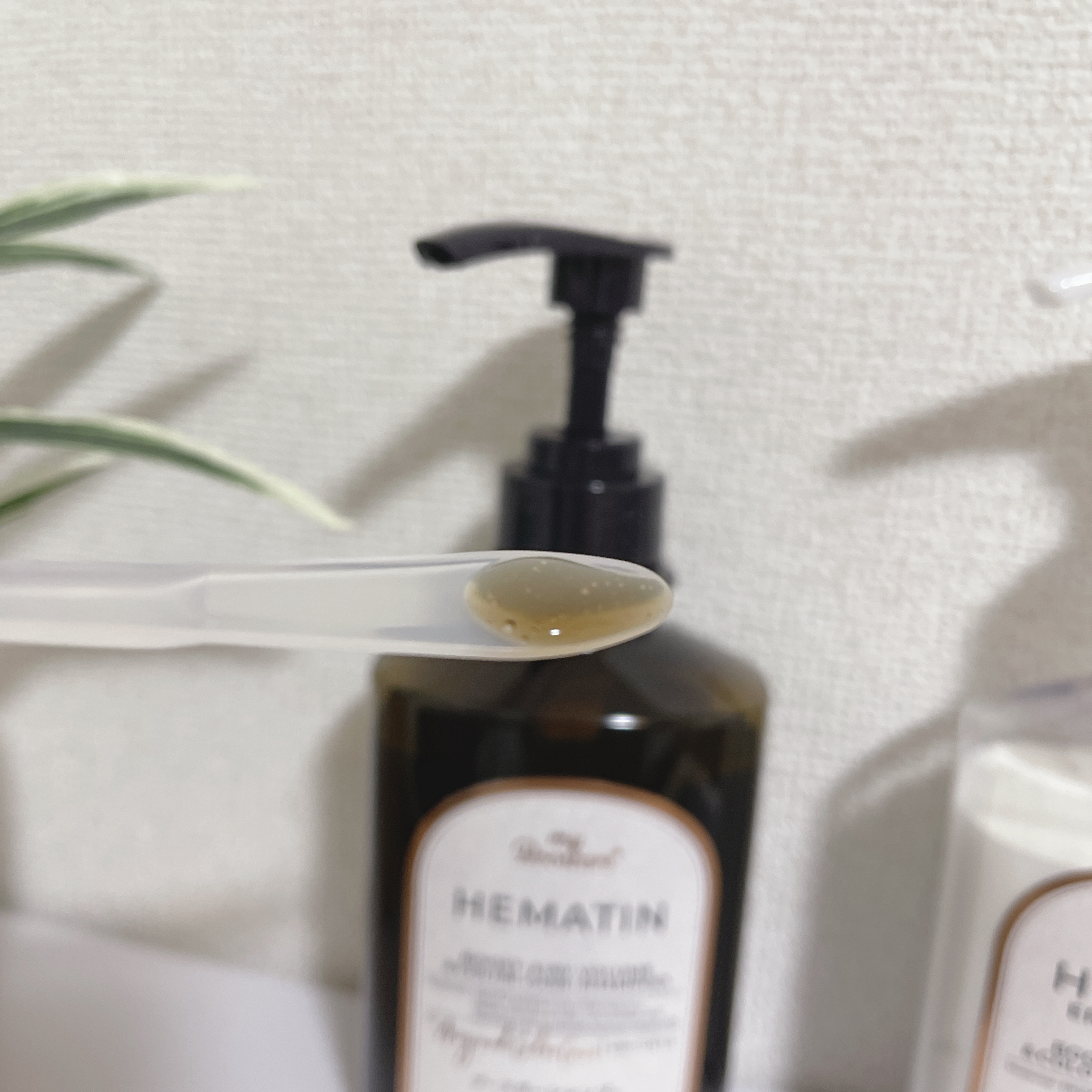 ヘマチン ブースター シャンプー /トリートメント ペアー＆ムスクの香り/マイブースターズ/市販シャンプーを使ったクチコミ（2枚目）