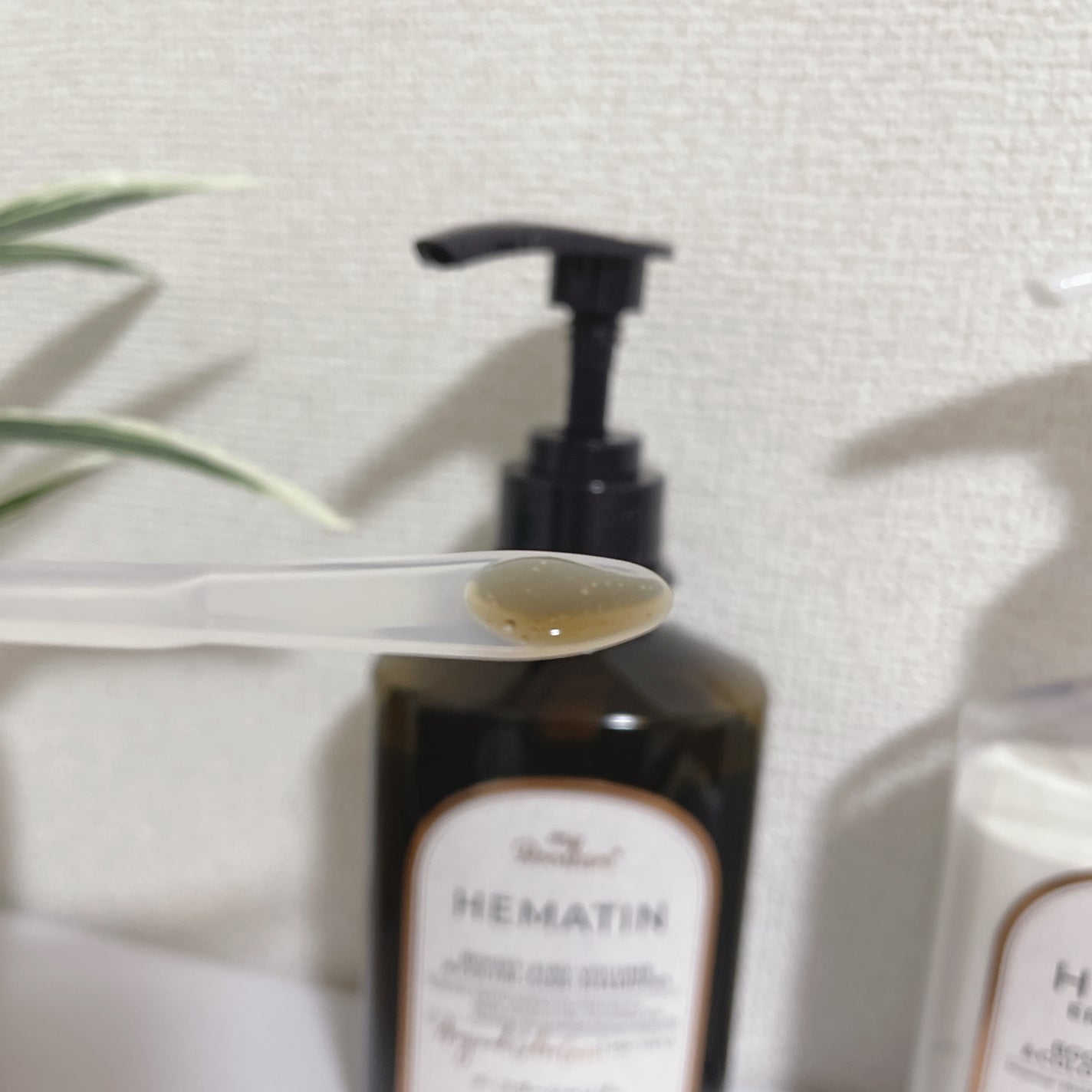 ヘマチン ブースター シャンプー /トリートメント ペアー&ムスクの香り/マイブースターズ/市販シャンプーを使ったクチコミ(2枚目)