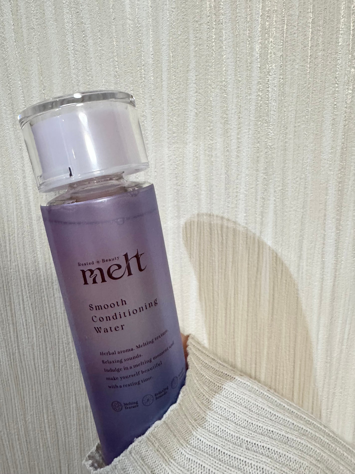 スムース コンディショニング ウォーター/melt/アウトバストリートメントを使ったクチコミ(2枚目)