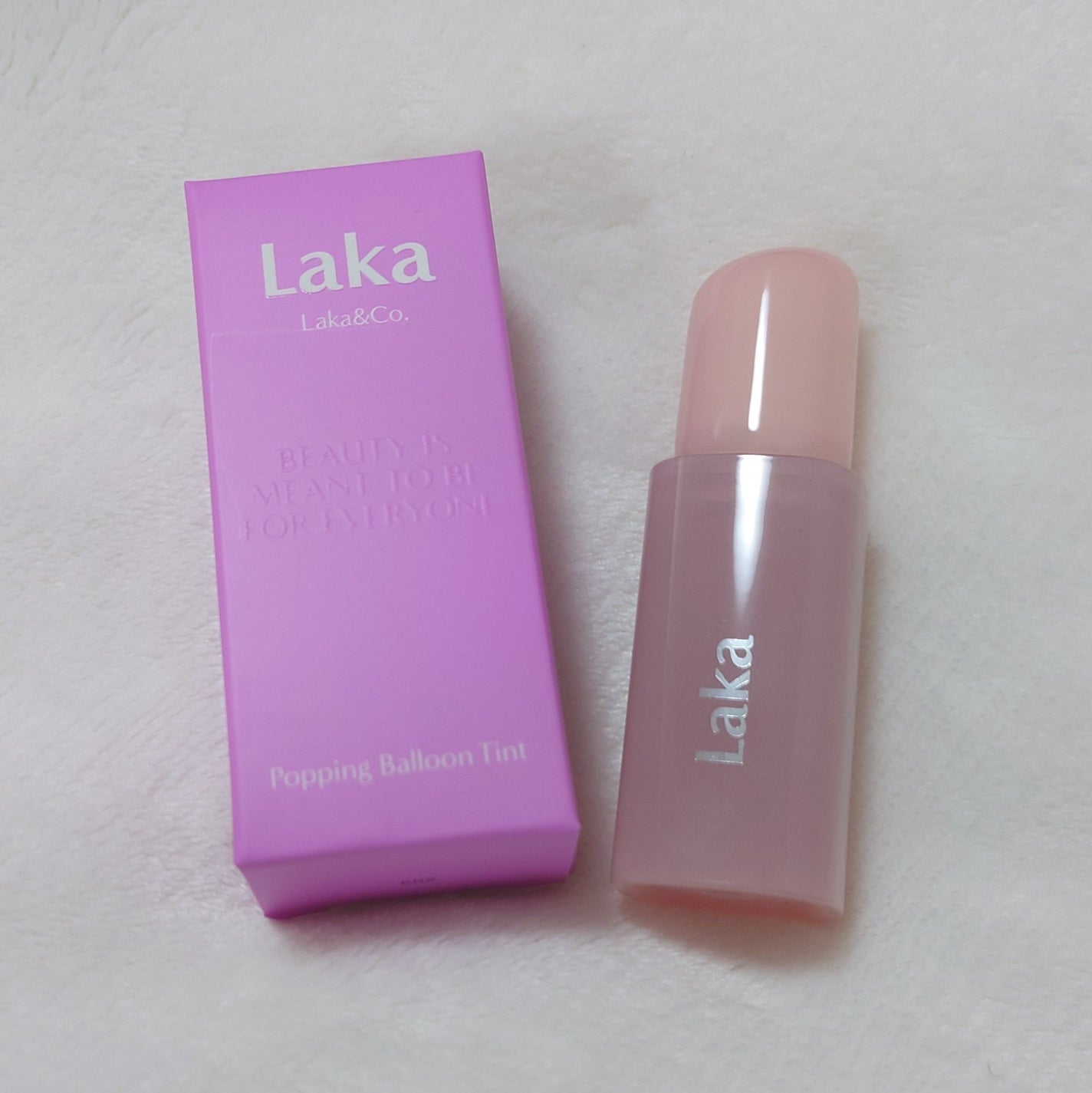 ポッピングバルーンティント/Laka/リップティントを使ったクチコミ(2枚目)
