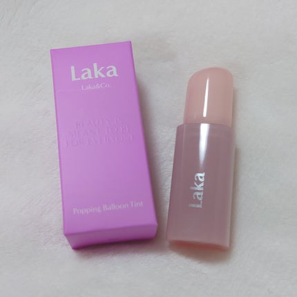 ポッピングバルーンティント/Laka/リップティントを使ったクチコミ(2枚目)