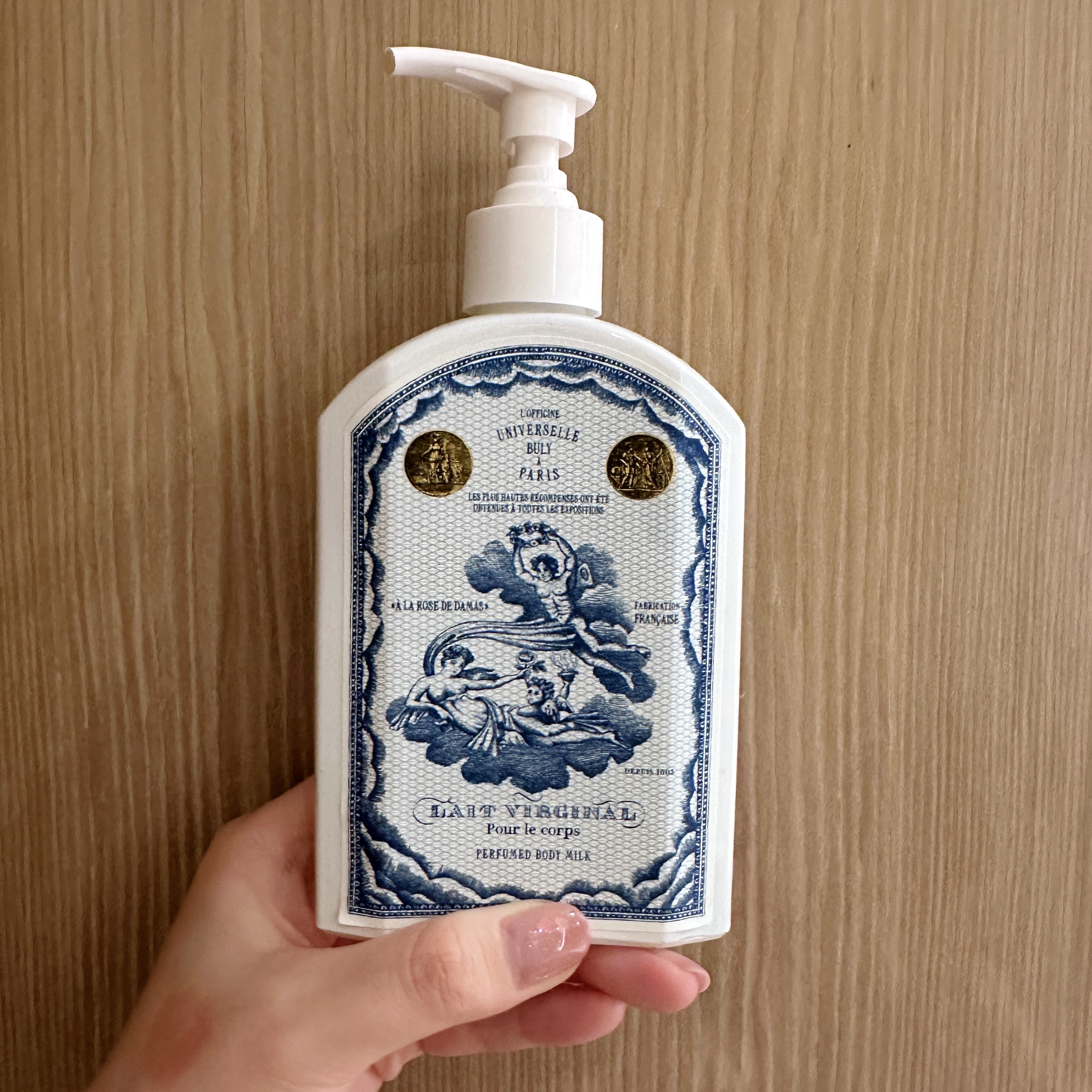 レ・ヴィルジナル ローズ・ドゥ・ダマス/オフィシーヌ・ユニヴェルセル・ビュリー/ボディミルクを使ったクチコミ（1枚目）