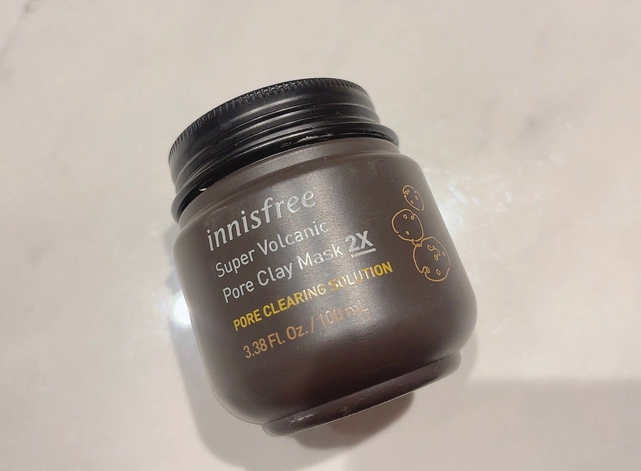 スーパーヴォルカニック ポア クレイマスク/innisfree/洗い流すパック・マスクを使ったクチコミ(1枚目)