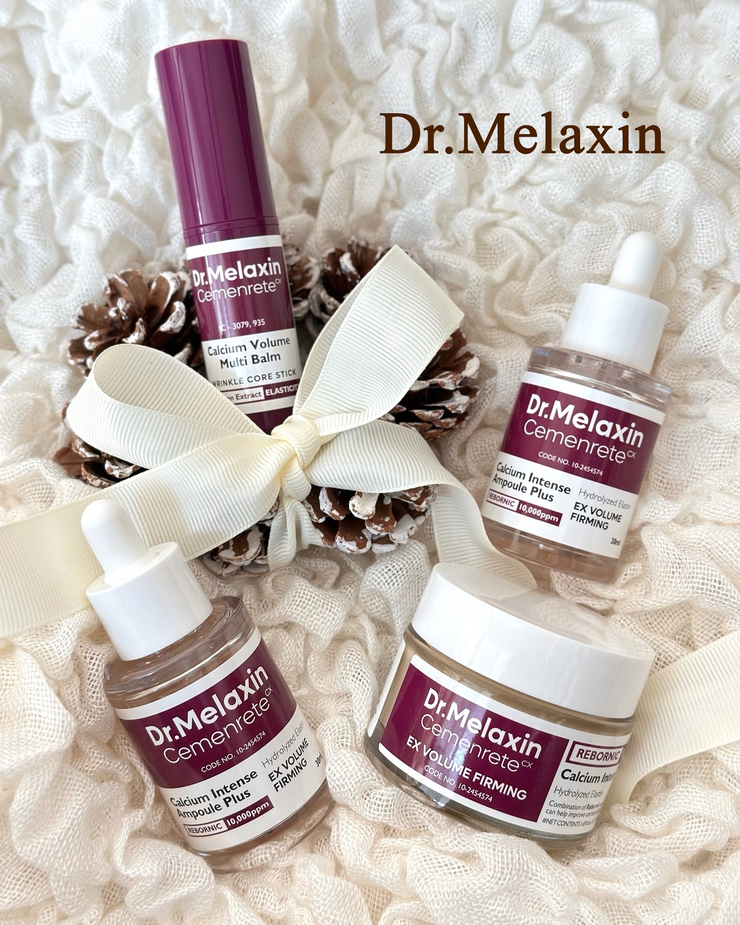 セメンリトカルシウムアンプル+セメンリトカルシウムクリーム/Dr.Melaxin/スキンケアキットを使ったクチコミ（1枚目）