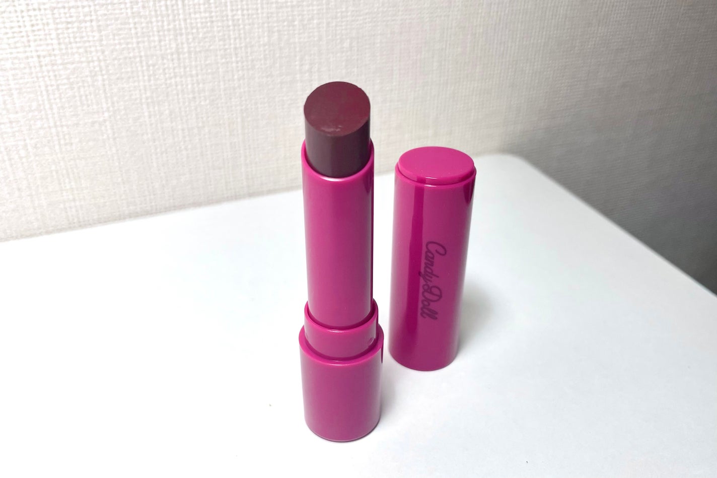 モイスチャーリップスティック/CandyDoll/口紅を使ったクチコミ(3枚目)