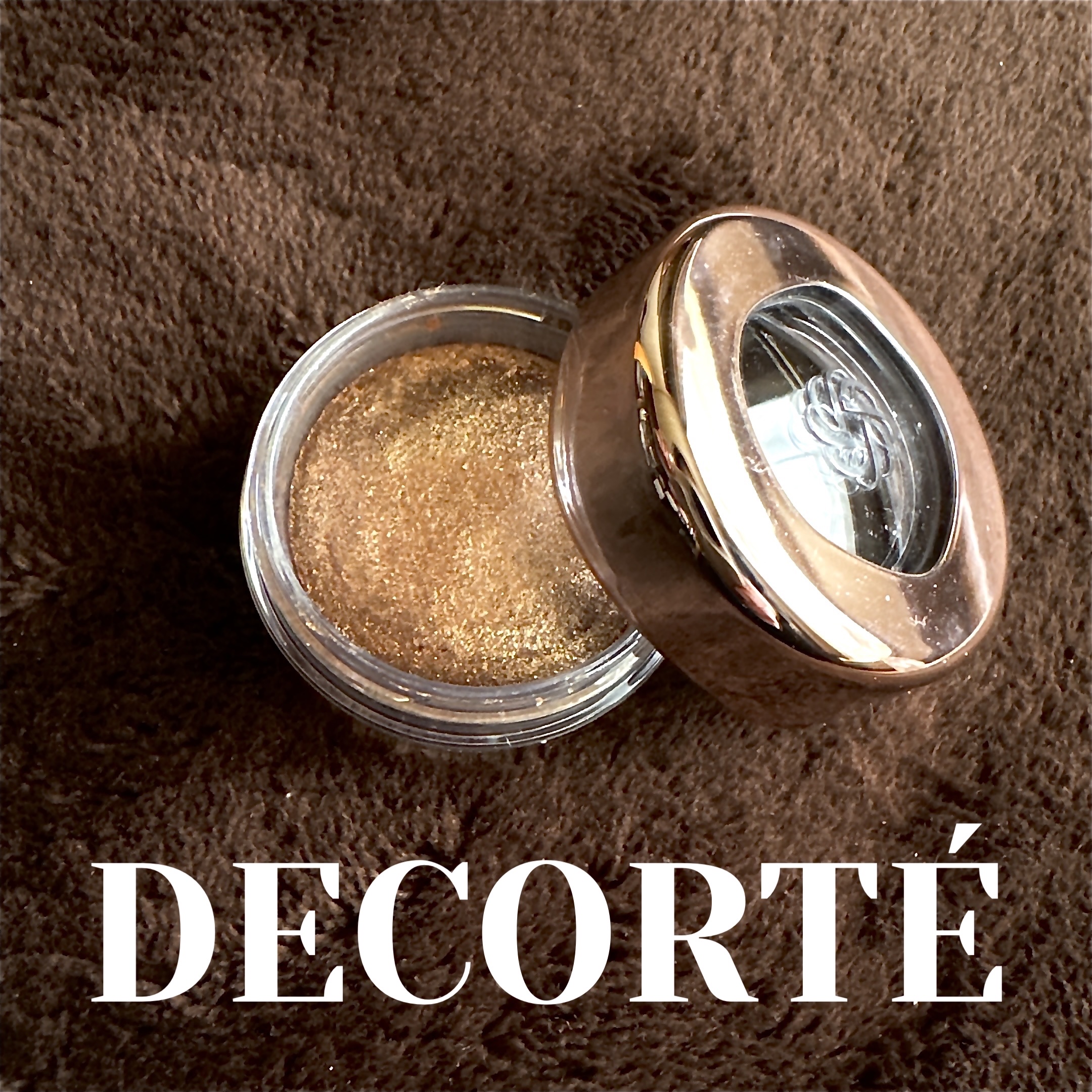 アイグロウジェム スキンシャドウ 08G moon ginger/DECORTÉ/ジェル・クリームアイシャドウを使ったクチコミ（1枚目）