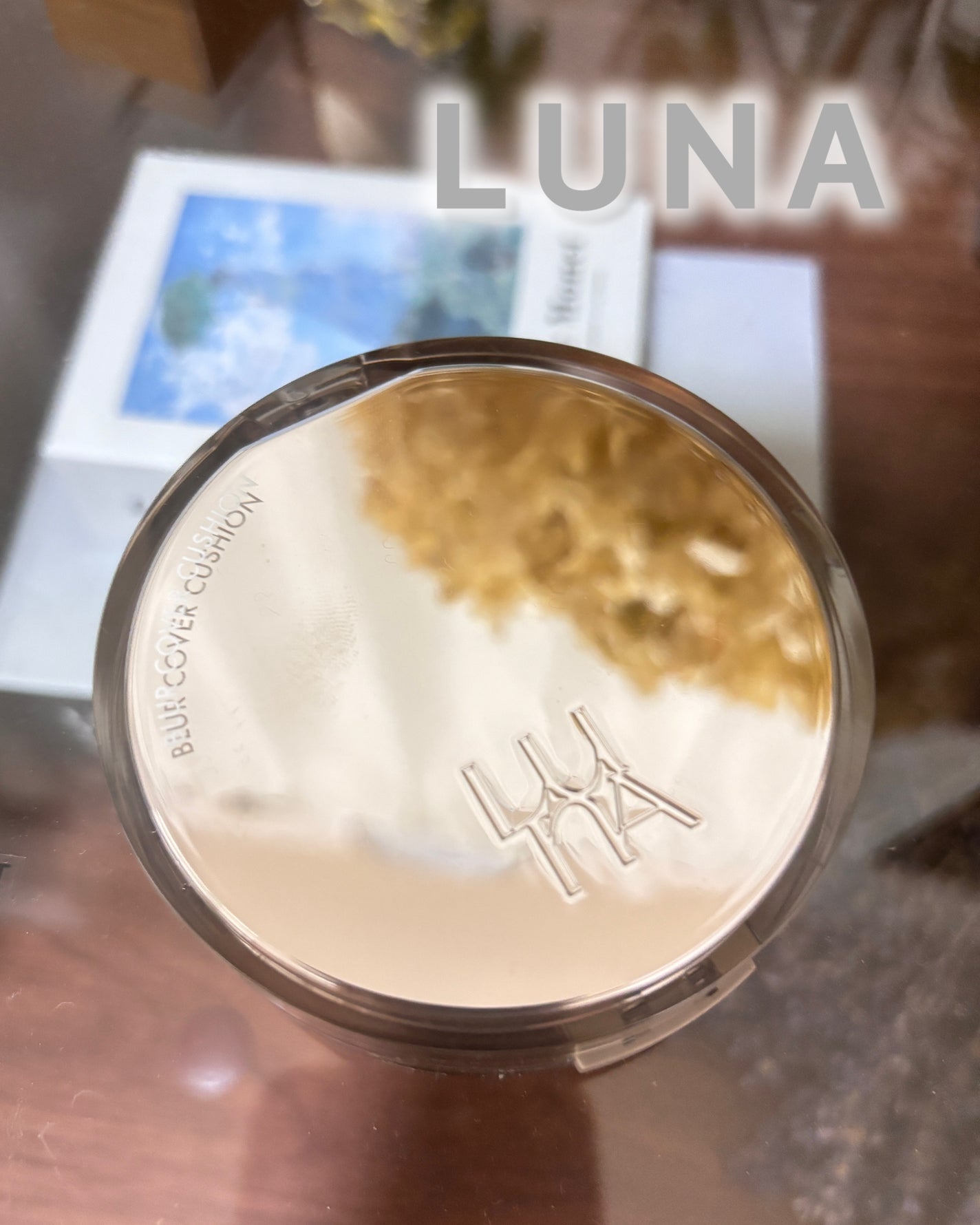 ブラーカバークッション/LUNA/クッションファンデーションを使ったクチコミ(1枚目)