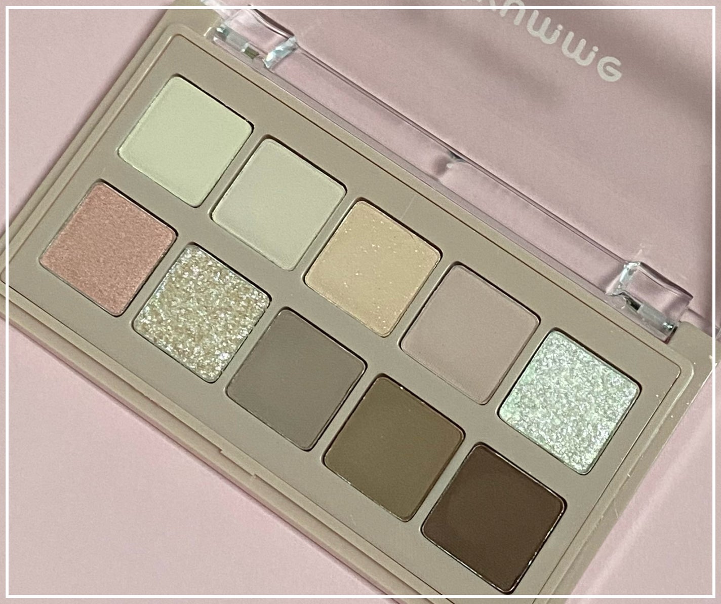 KM デイリートーンアイシャドウパレット/Kyumme/アイシャドウパレットを使ったクチコミ(2枚目)