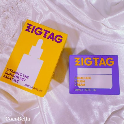 ビタミンC15%スーパーブラストアンプル/ZIGTAG/美容液を使ったクチコミ(1枚目)