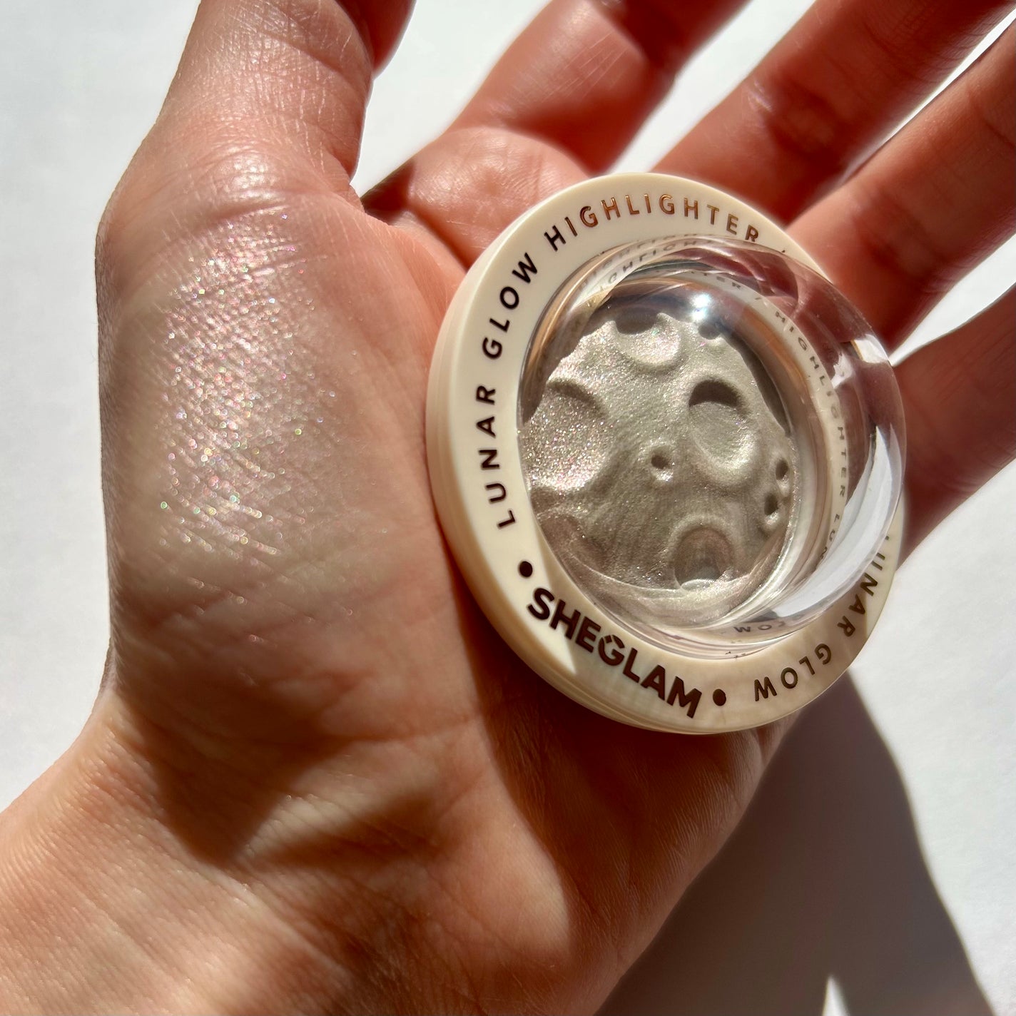 ルナグロウ ハイライター/SHEGLAM/パウダーハイライトを使ったクチコミ(3枚目)