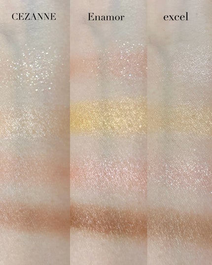 リアルクローズシャドウ/excel/アイシャドウパレットを使ったクチコミ(6枚目)