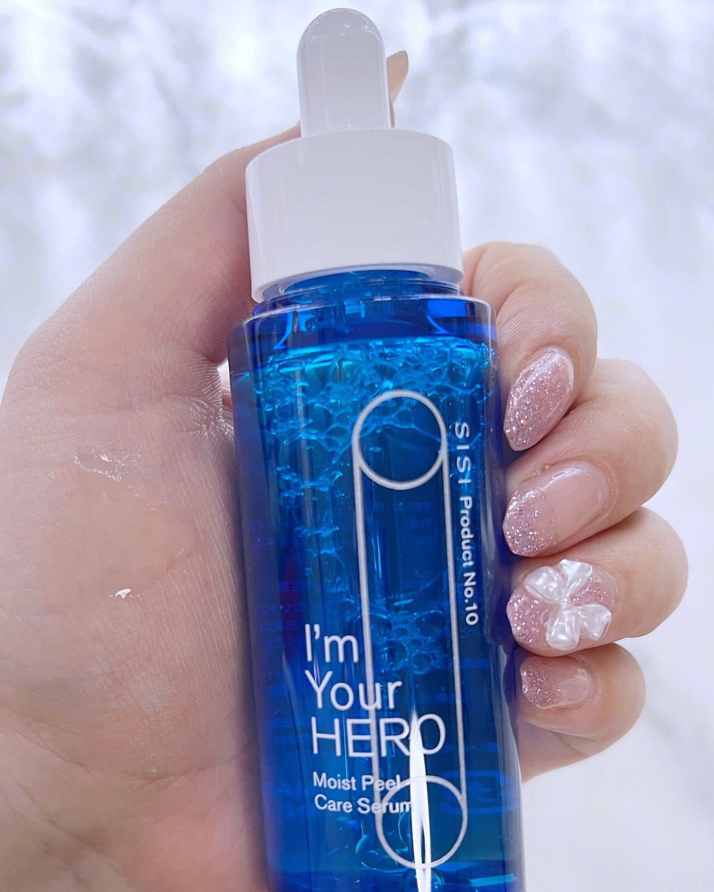 アイムユアヒーロー モイストピールケアセラム/SISI/美容液を使ったクチコミ(3枚目)