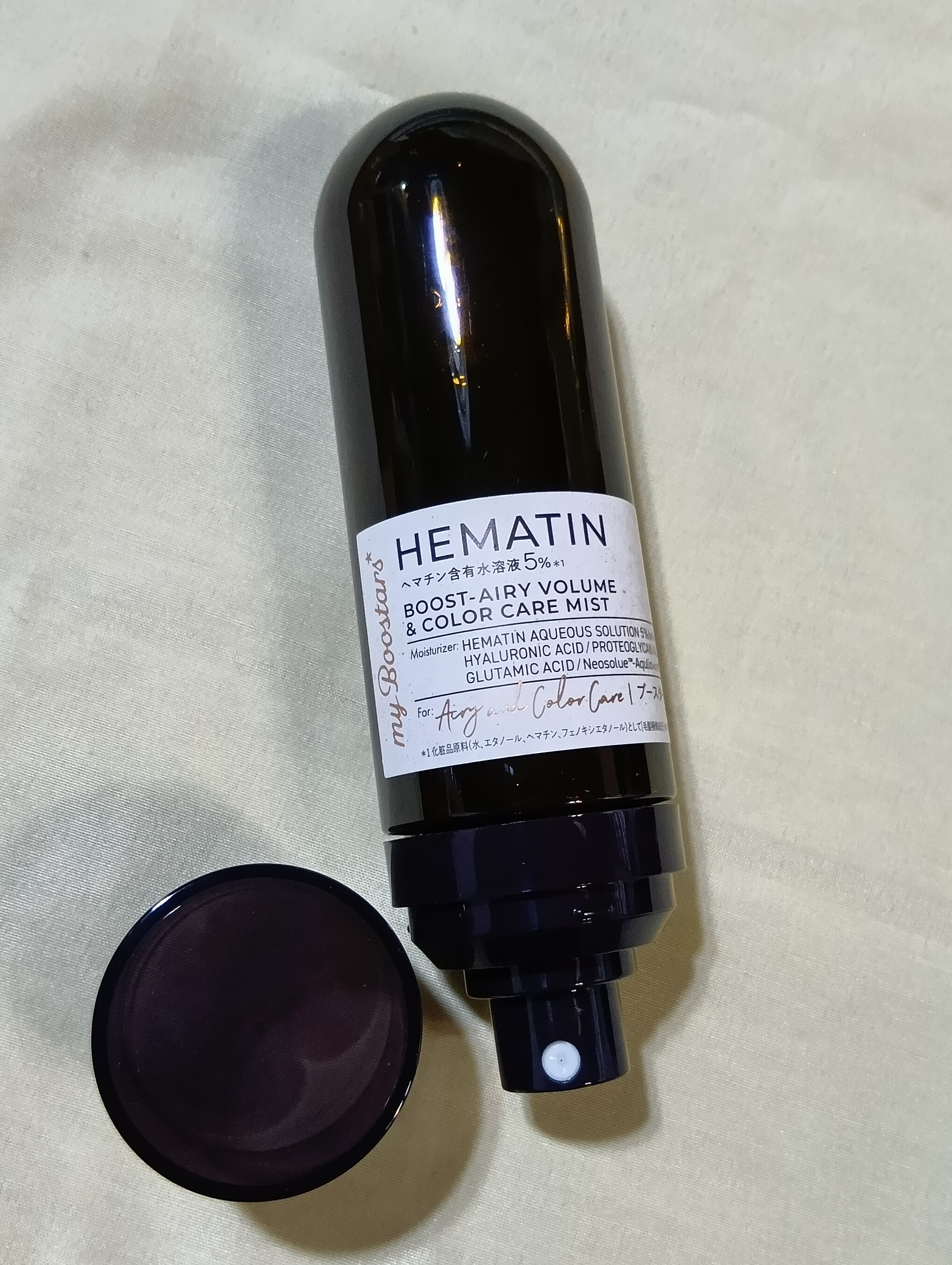 ヘマチン ブースター ミスト/マイブースターズ/ヘアマスク・ヘアパックを使ったクチコミ（3枚目）