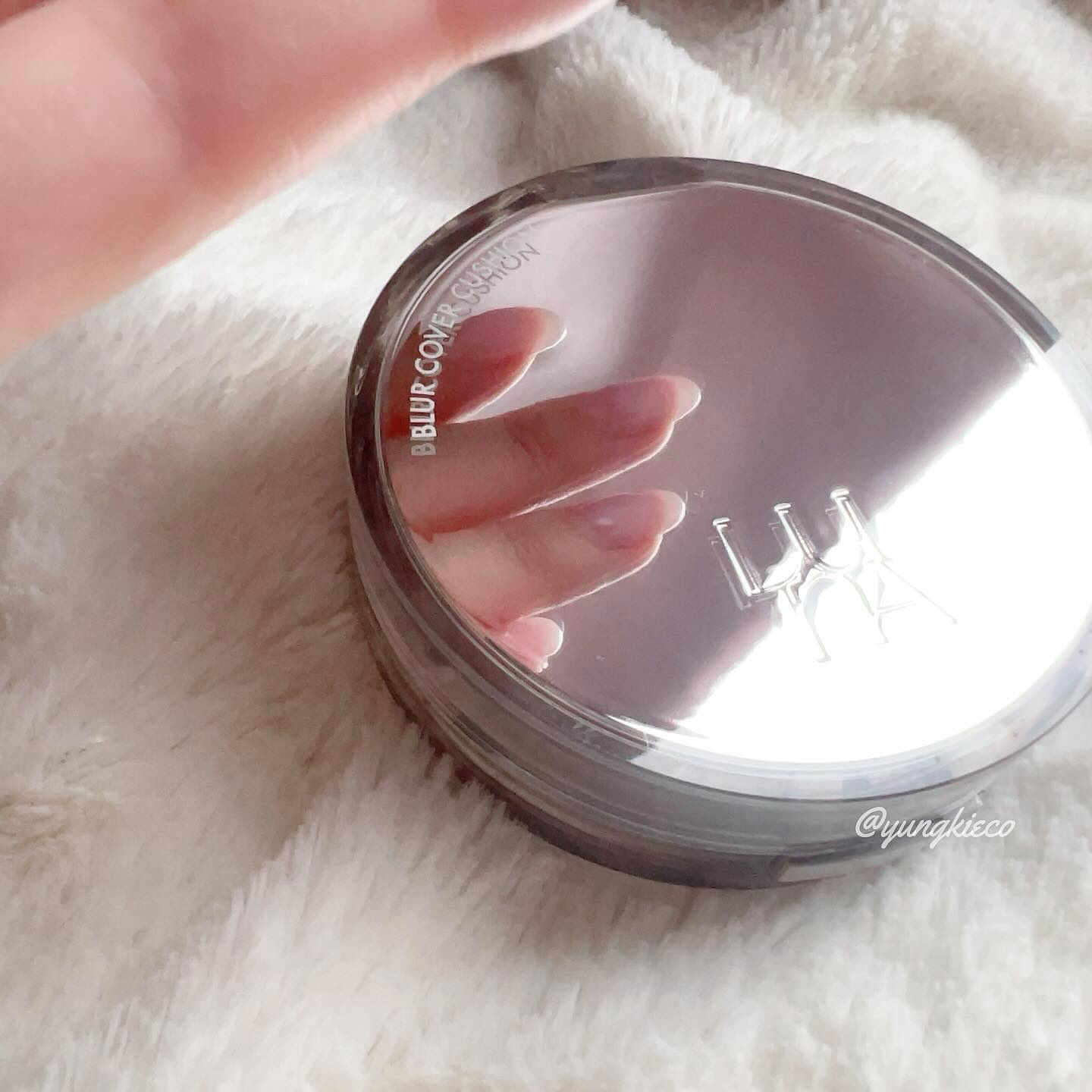 ブラーカバークッション/LUNA/クッションファンデーションを使ったクチコミ（2枚目）