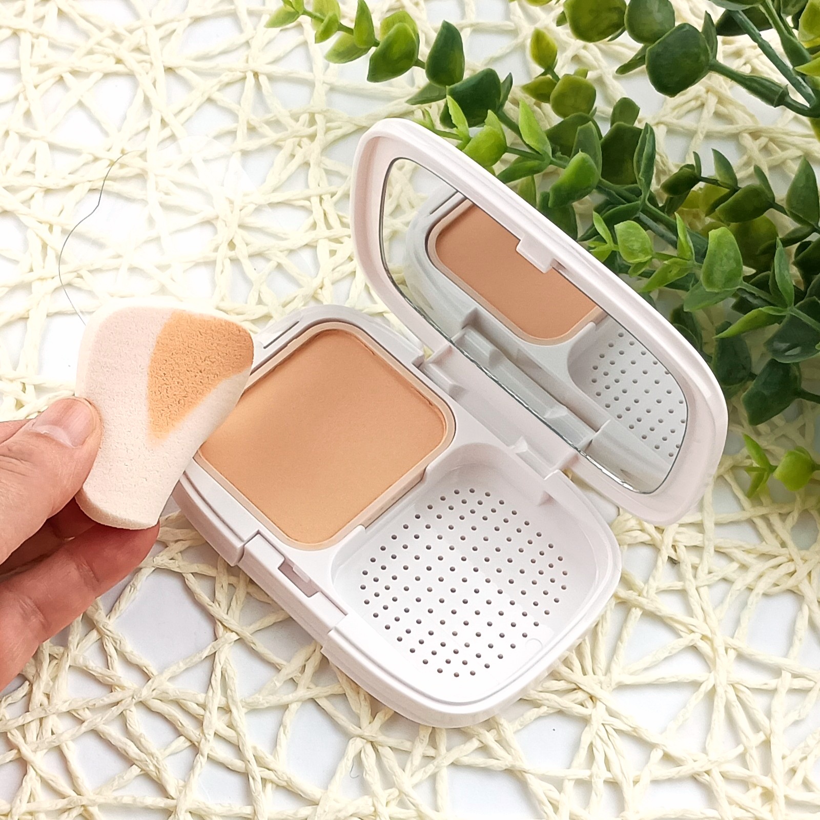 パウダーファンデーション/media luxe/パウダーファンデーションを使ったクチコミ（3枚目）