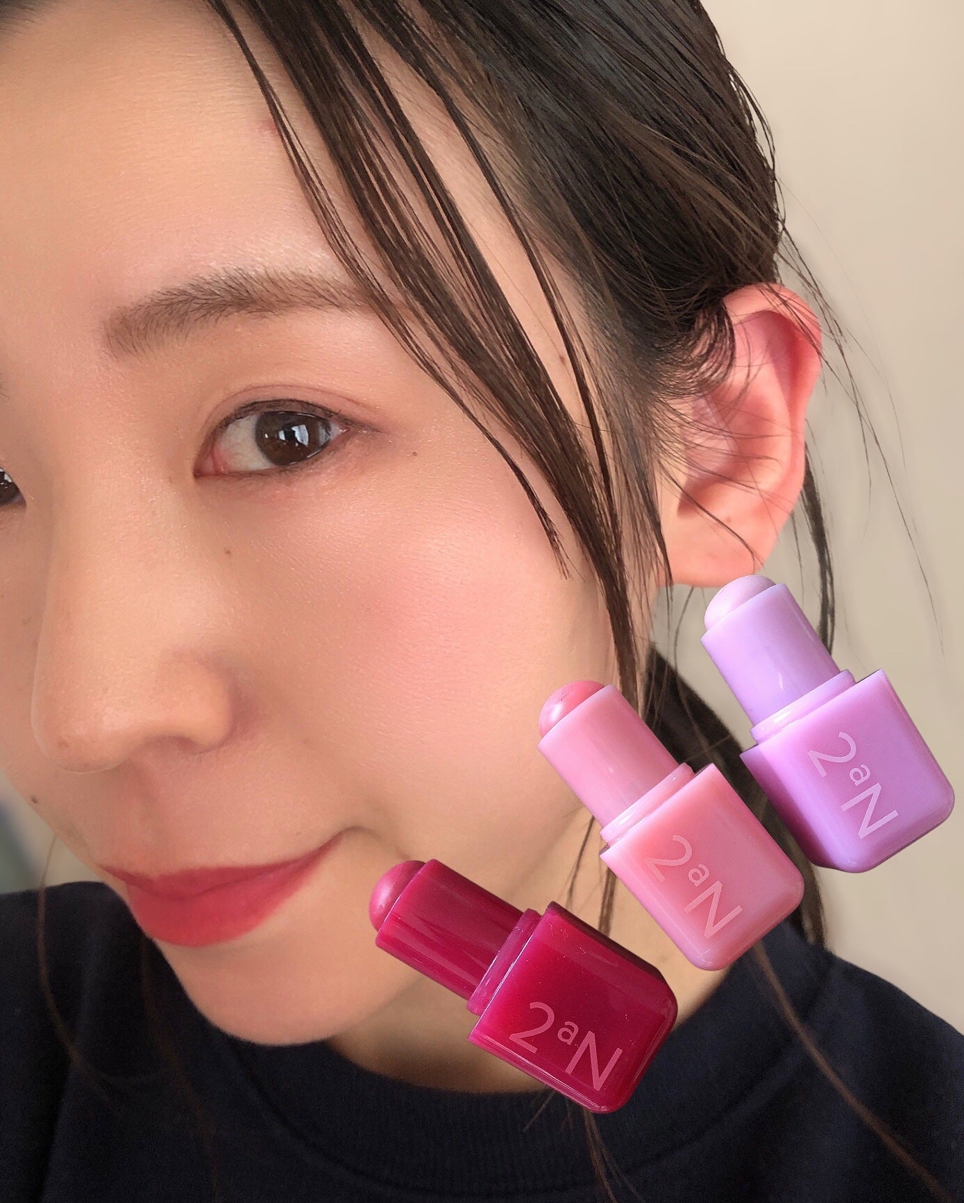 ポケットコットンブラーリングスティック/2aN/ジェル・クリームチークを使ったクチコミ(5枚目)