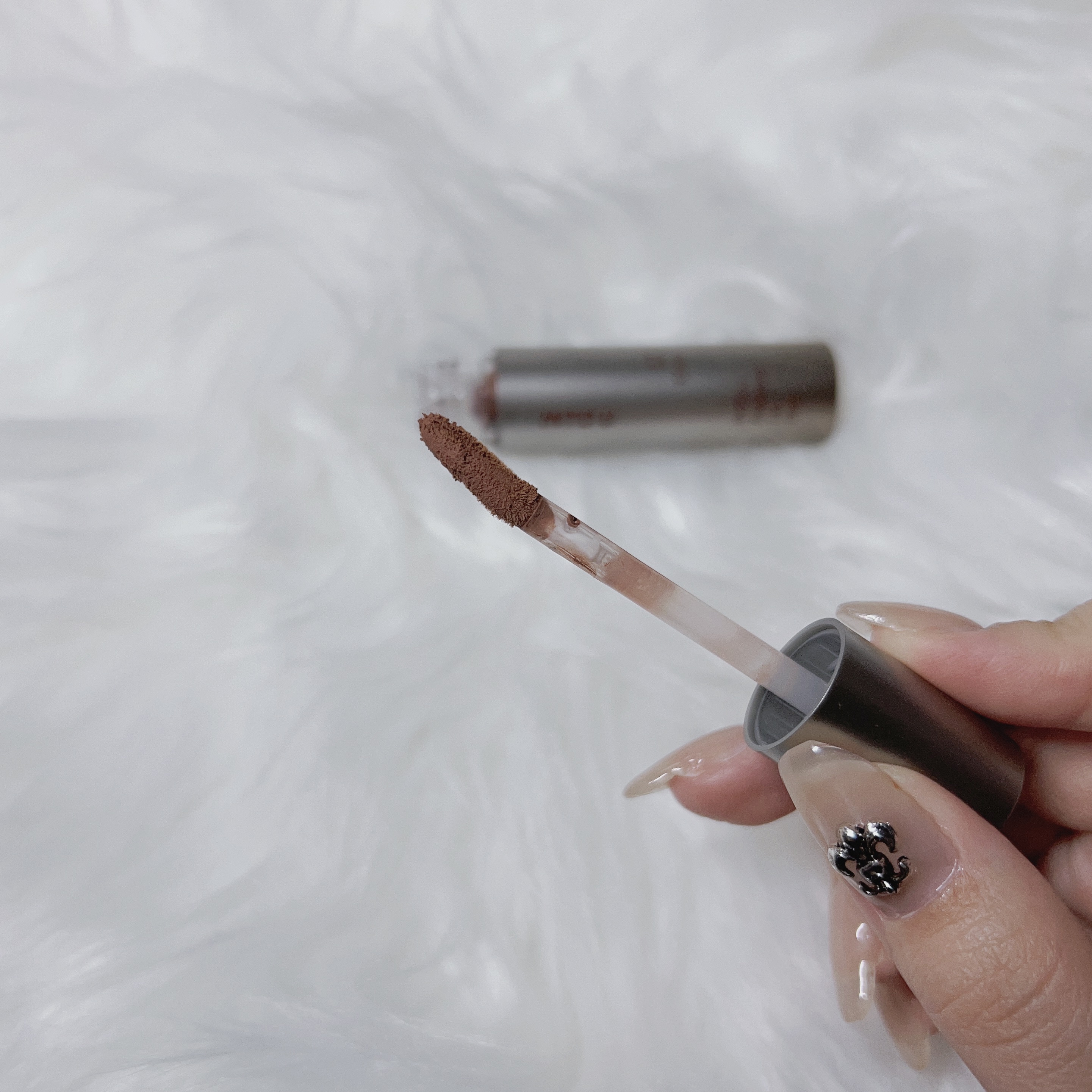 エスプレッソリップマット/INTO U/口紅を使ったクチコミ（2枚目）