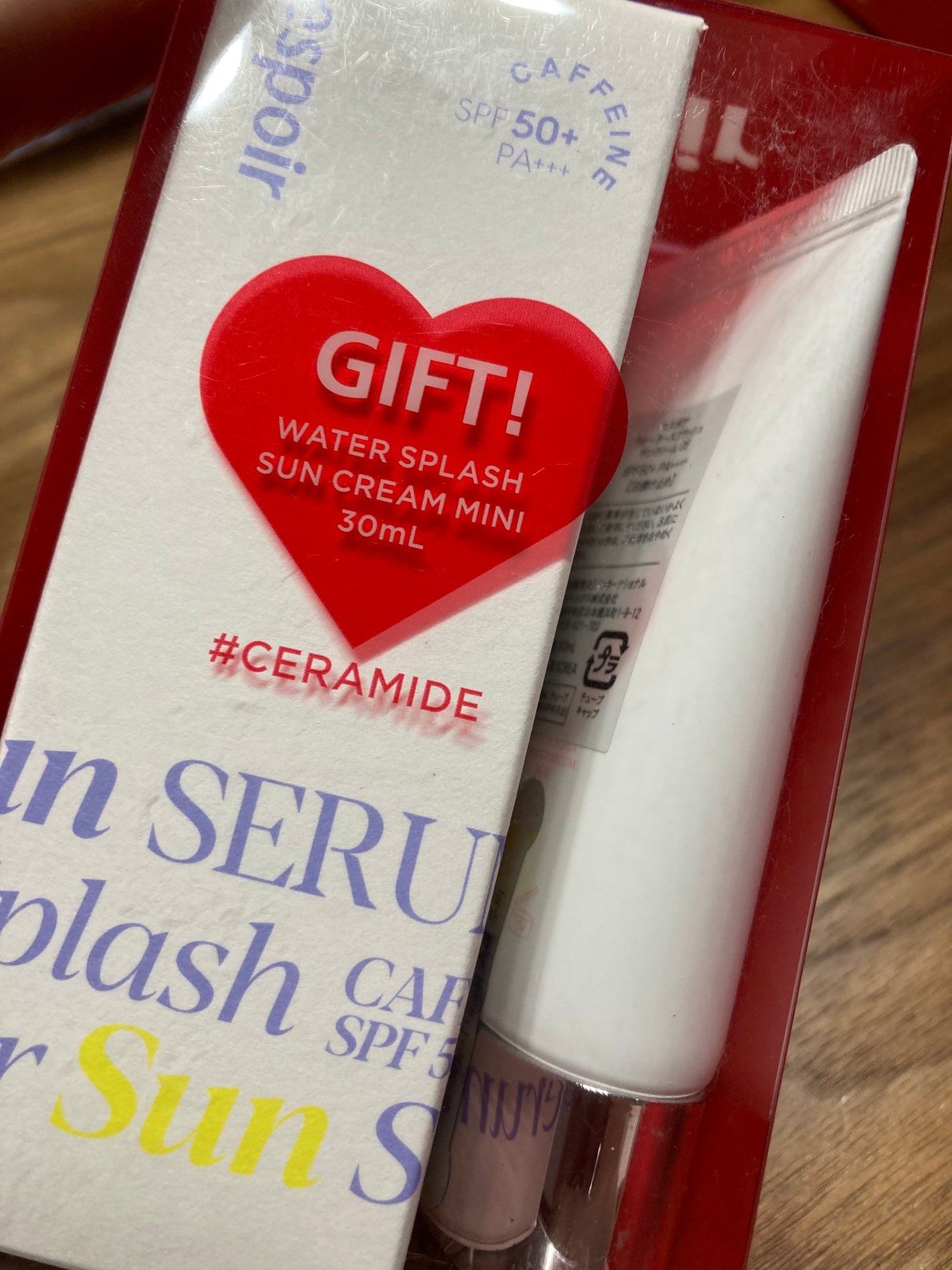 エスポア ウォータースプラッシュサンセラム/espoir/日焼け止めクリームを使ったクチコミ(2枚目)