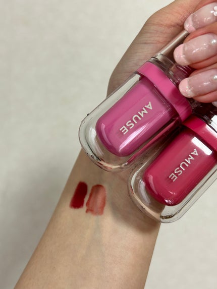 ジェルフィットティント/AMUSE/リップティントを使ったクチコミ(5枚目)