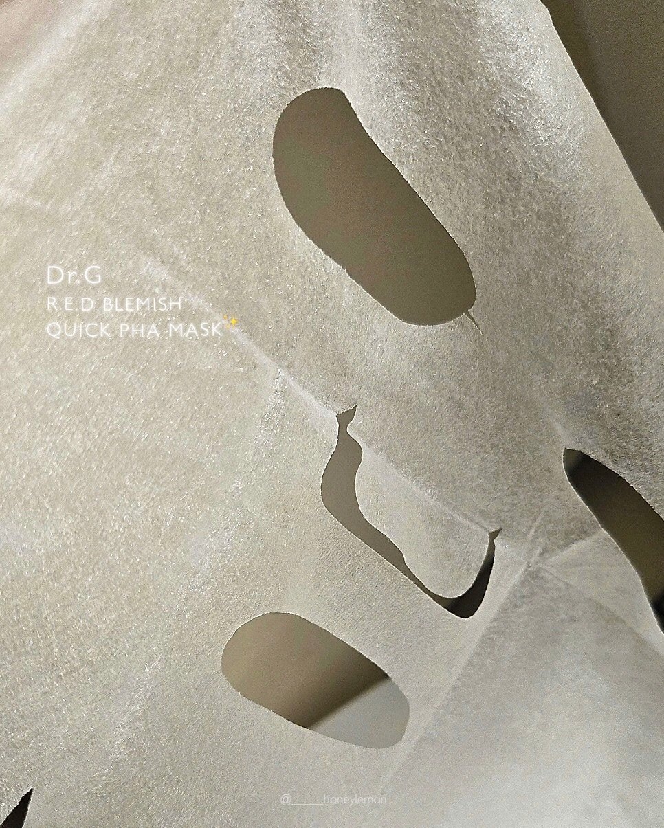 レッドブレミッシュクイックPHAシートマスク/Dr.G/シートマスク・パックを使ったクチコミ（1枚目）