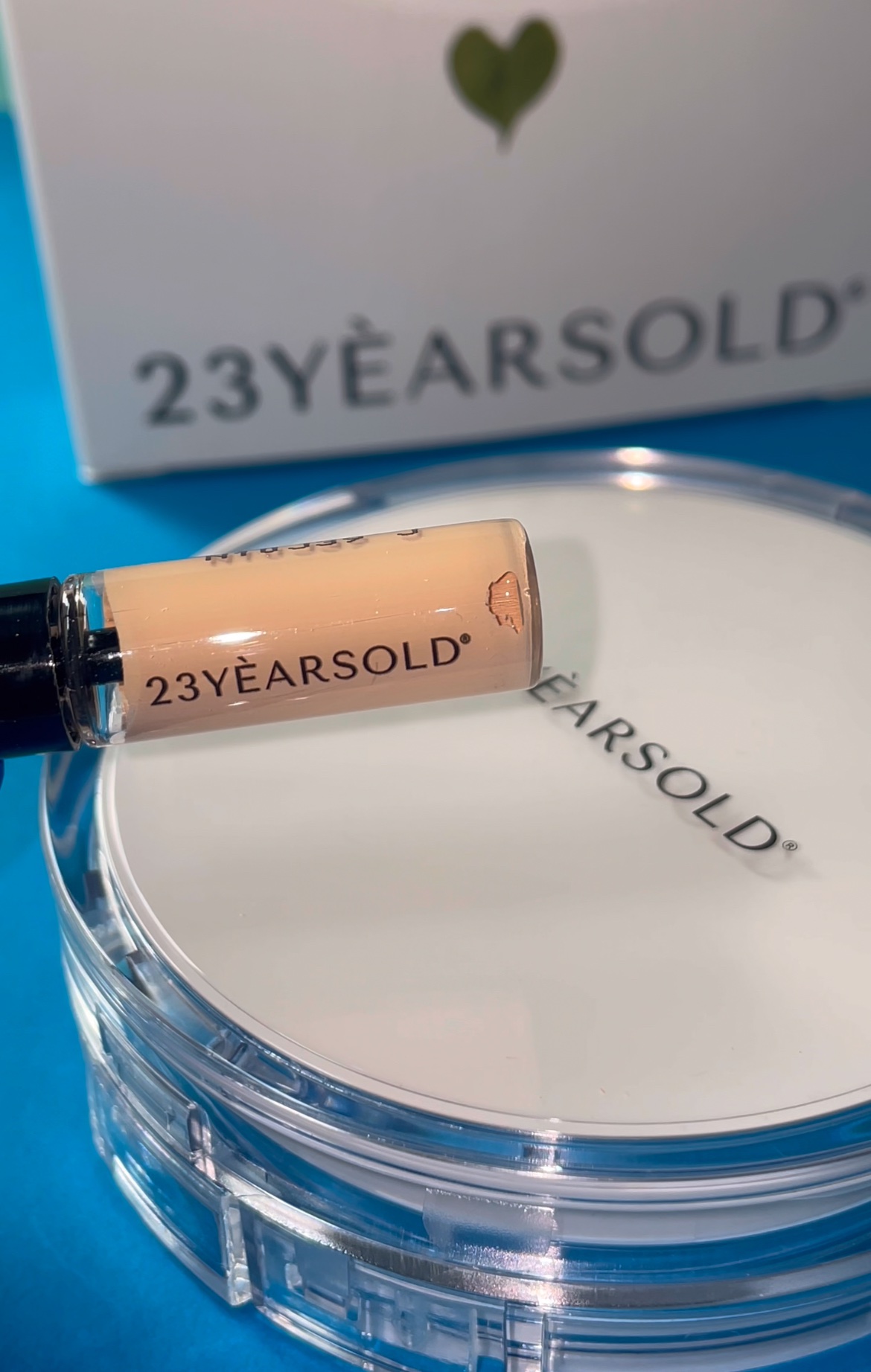 ハートリーフシーンカバークッション/23years old/クッションファンデーションを使ったクチコミ（3枚目）