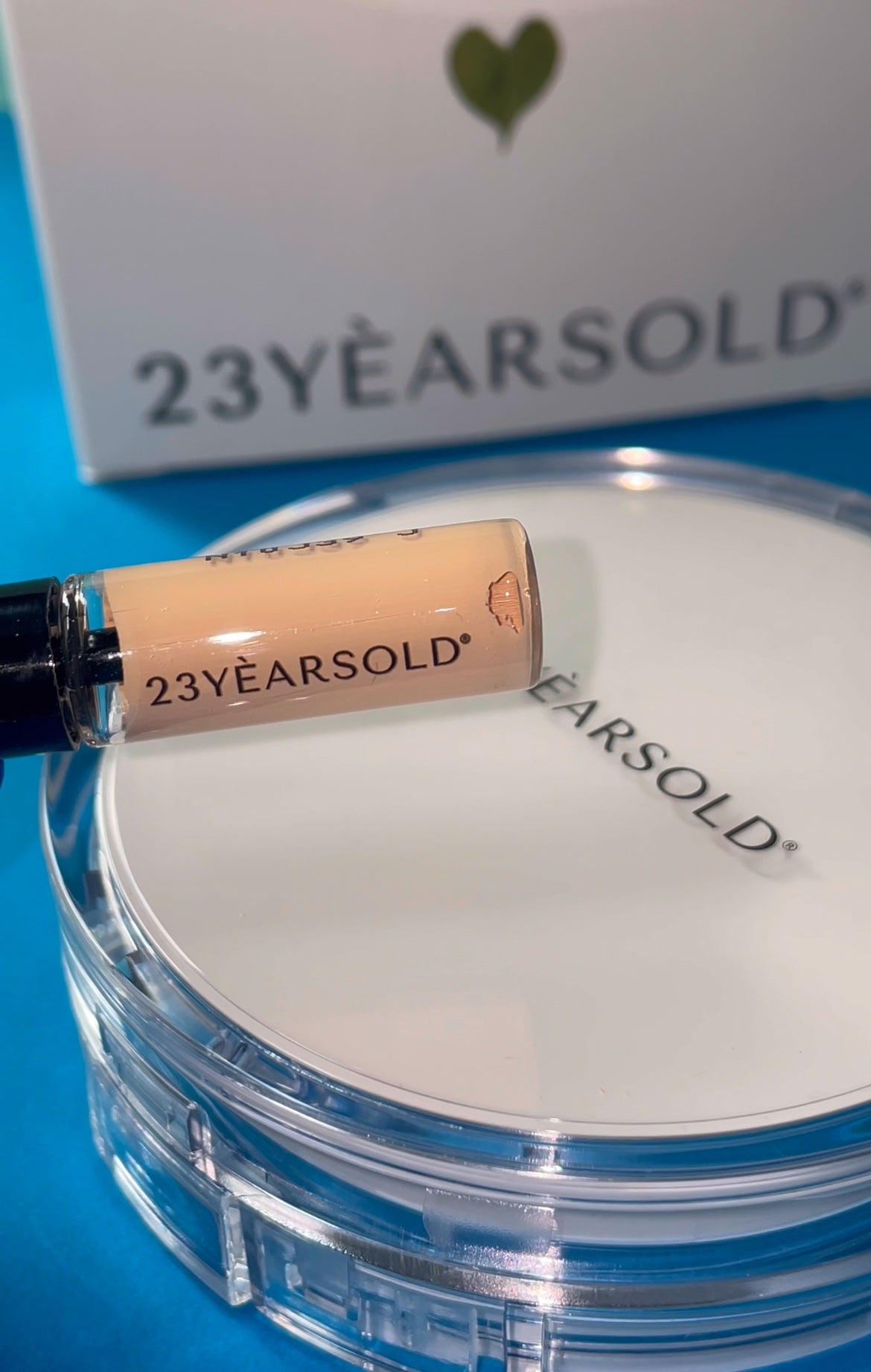 ハートリーフシーンカバークッション/23years old/クッションファンデーションを使ったクチコミ(3枚目)