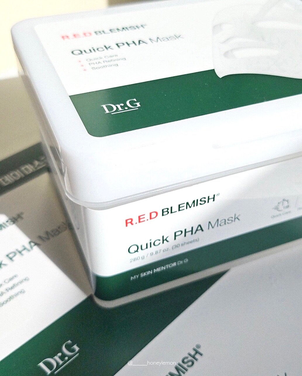 レッドブレミッシュクイックPHAシートマスク/Dr.G/シートマスク・パックを使ったクチコミ（2枚目）