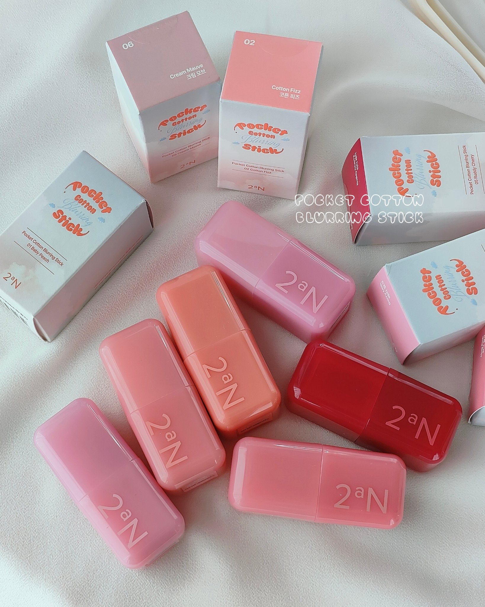 ポケットコットンブラーリングスティック/2aN/ジェル・クリームチークを使ったクチコミ（1枚目）