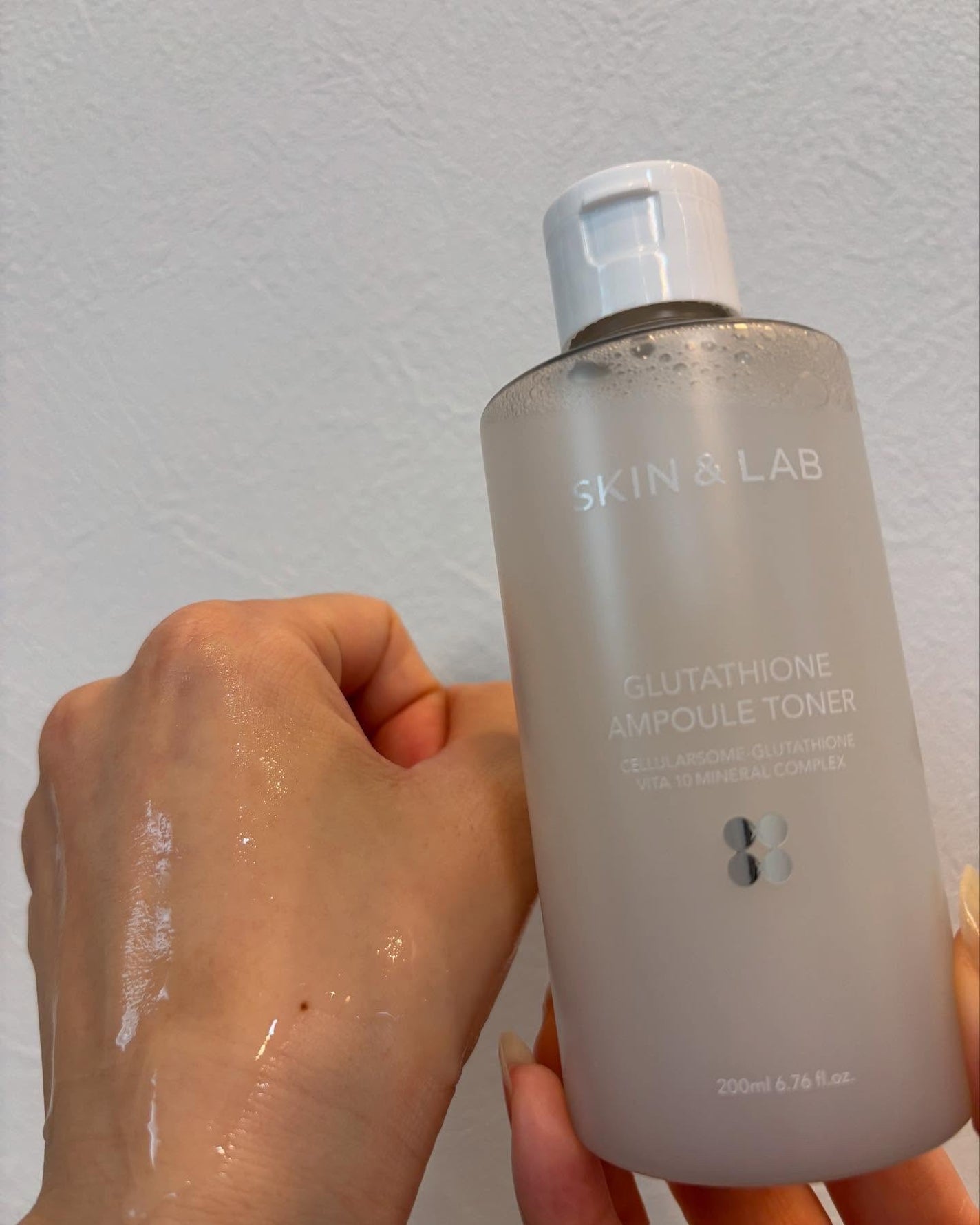 グルタチオンアンプルトナー/SKIN&LAB/化粧水を使ったクチコミ(4枚目)