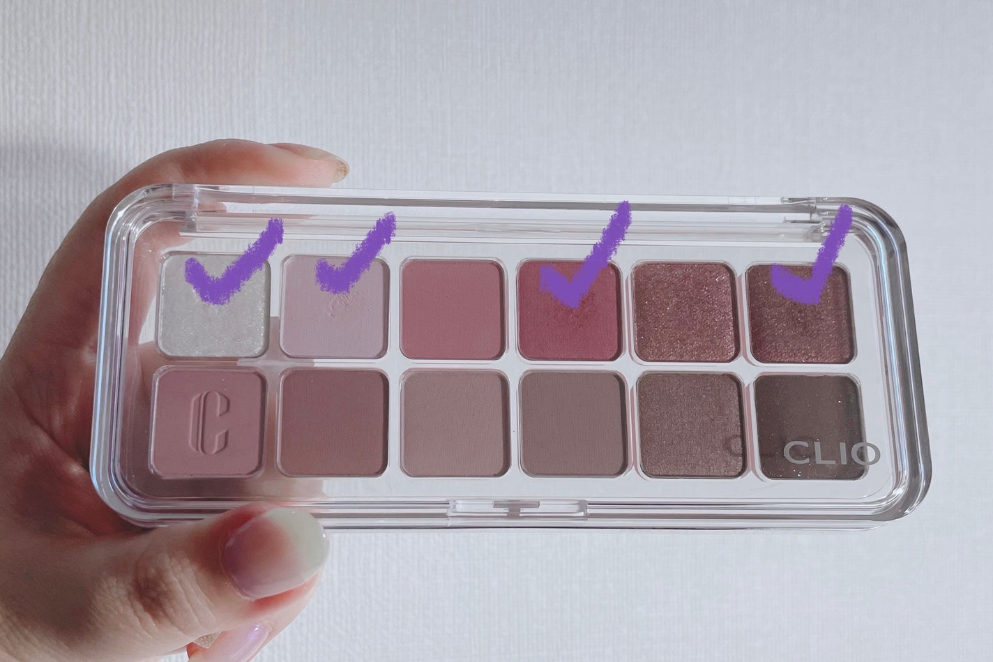 プロ アイ パレット エアー/CLIO/アイシャドウパレットを使ったクチコミ(1枚目)