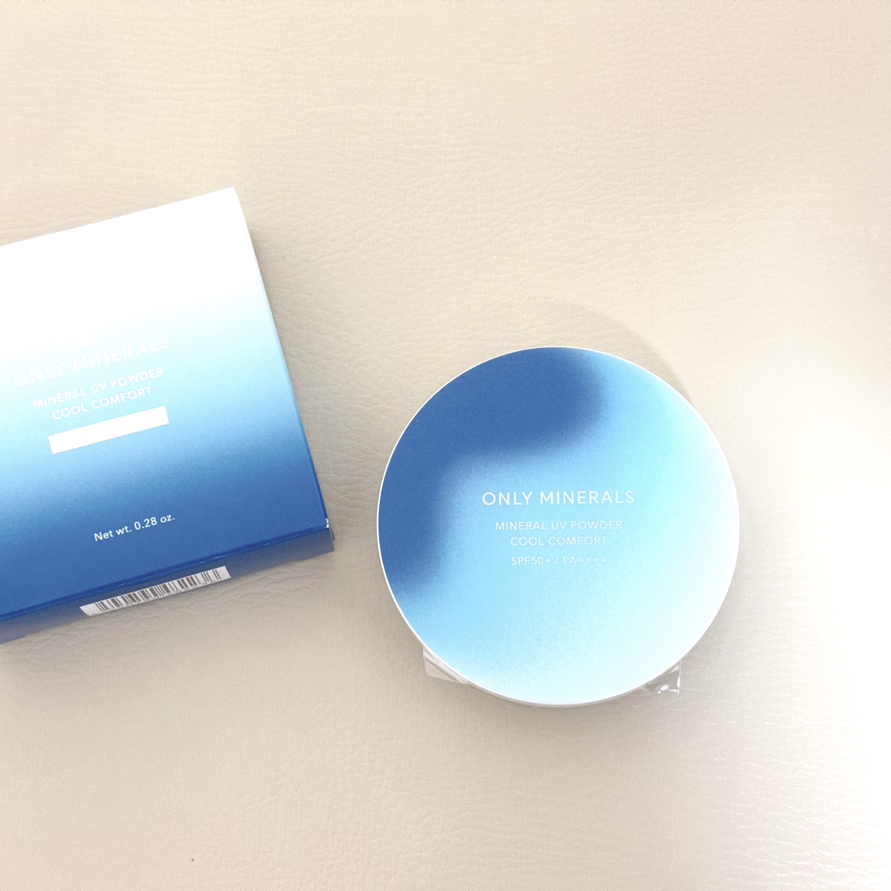 ミネラルUVパウダーS クールコンフォート EX01 ナチュラル/ONLY MINERALS/プレストパウダーを使ったクチコミ（1枚目）